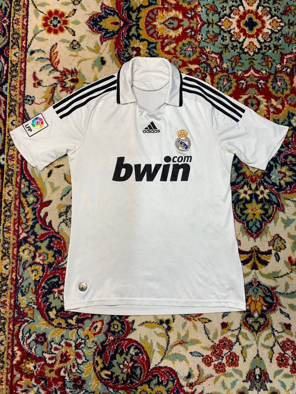 REAL MADRID 2008 2009 HOME FOOTBALL SHIRT SOCCER JERSEY