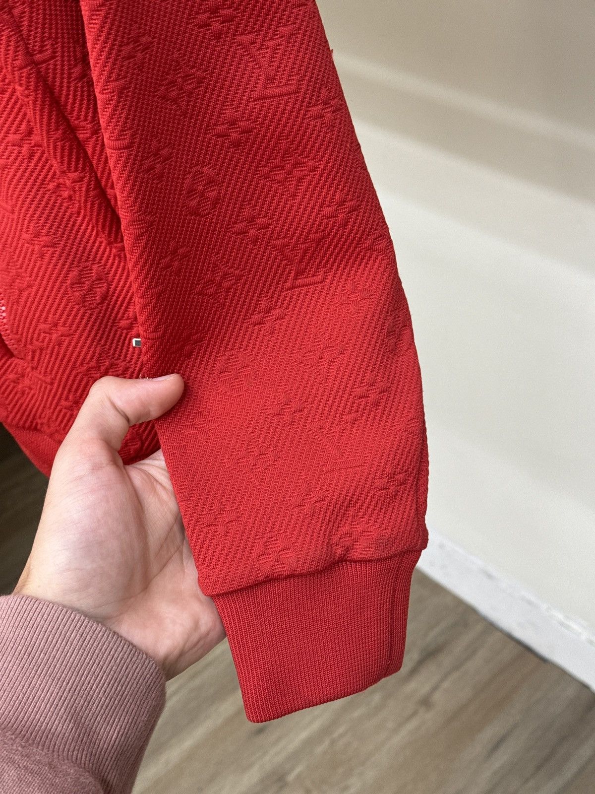 Louis Vuitton Louis Vuitton Monogram Red Zip Up Size US L / EU 52-54 / 3 - 4 Thumbnail