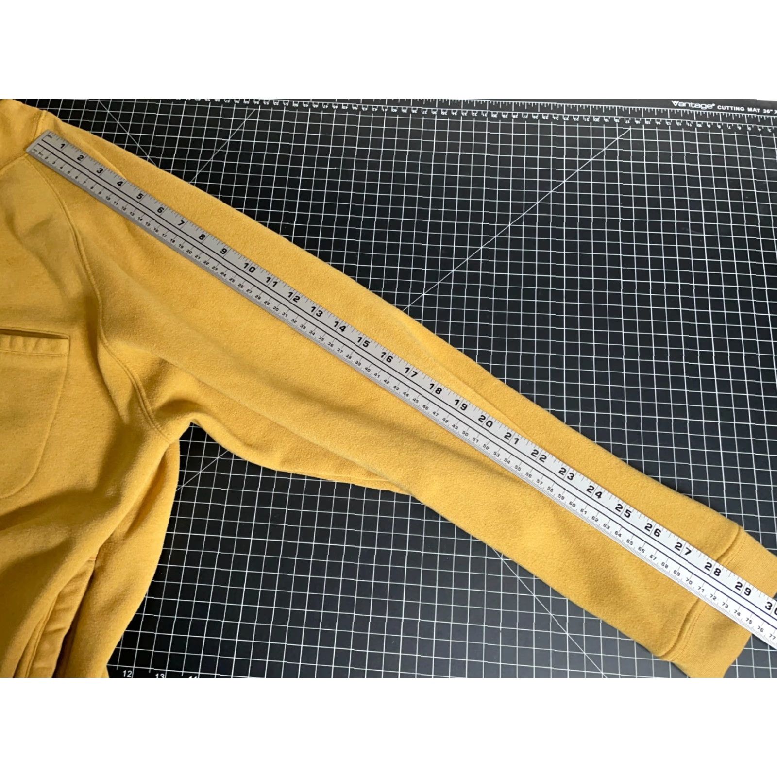 Vintage VINTAGE Sweatshirt Main Selling Point: Pocket Crewneck Raglan Sleeves 90s Brown Yellow XL Mens Pullover Lightweight 80s 90s Retro Pockets Mens Size US XL / EU 56 / 4 - 7 Thumbnail