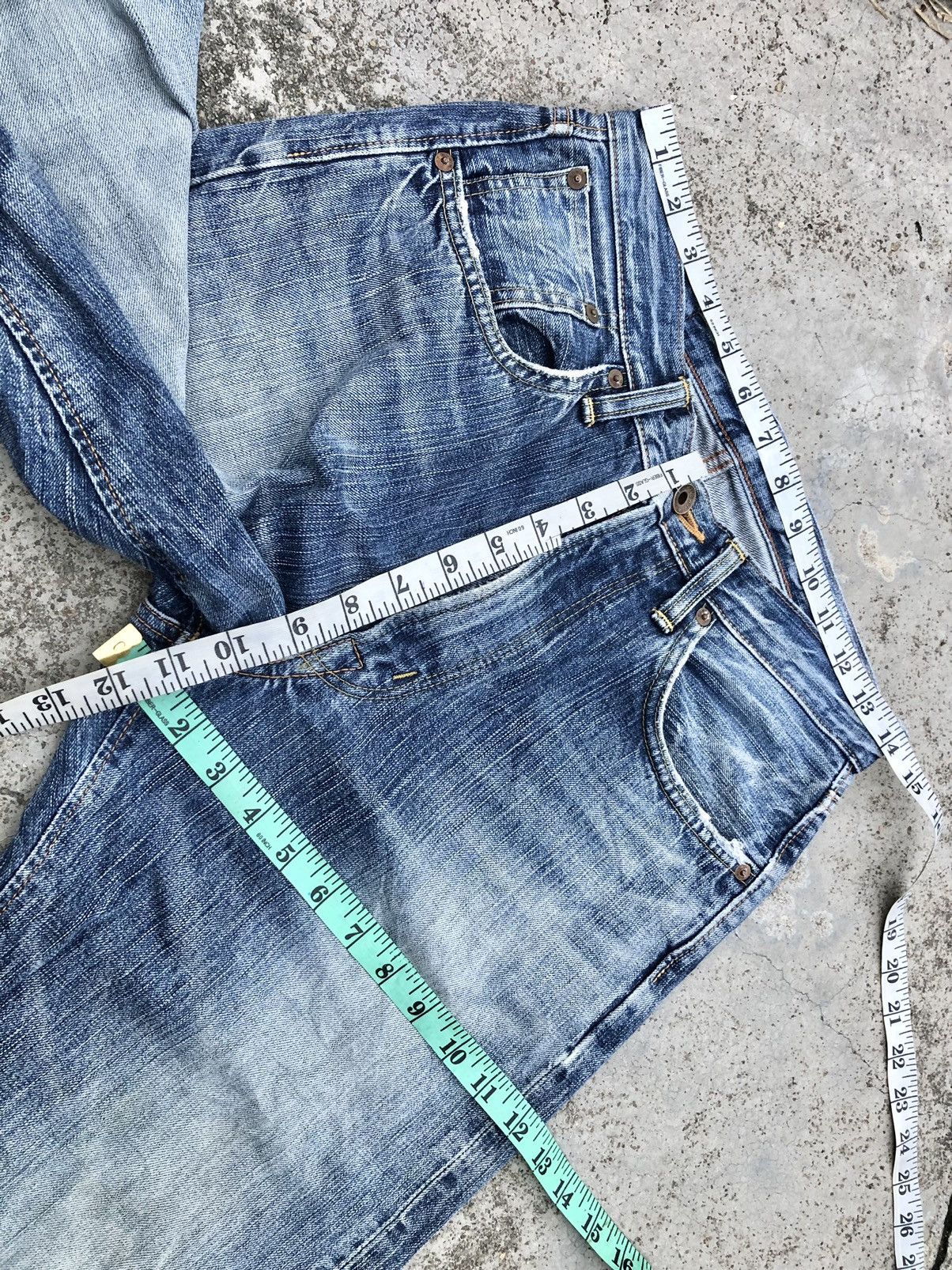 Edwin WIDE LEG SELVEDGE JEANS BY EDWIN Size US 28 / EU 44 - 9 Thumbnail