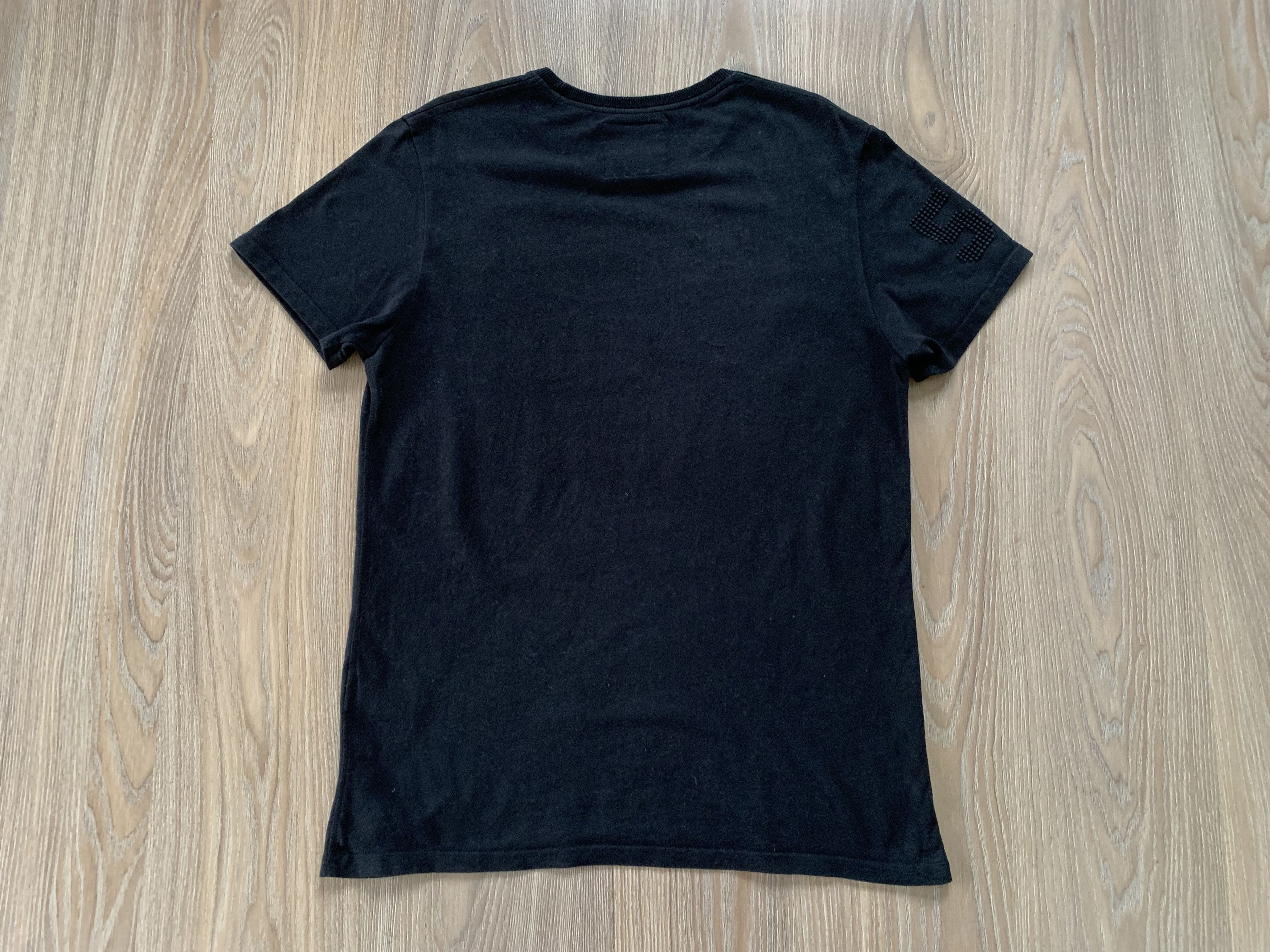 Japanese Brand × Superdry Superdry Basic Black Cotton T Shirt Size US XL / EU 56 / 4 - 3 Thumbnail