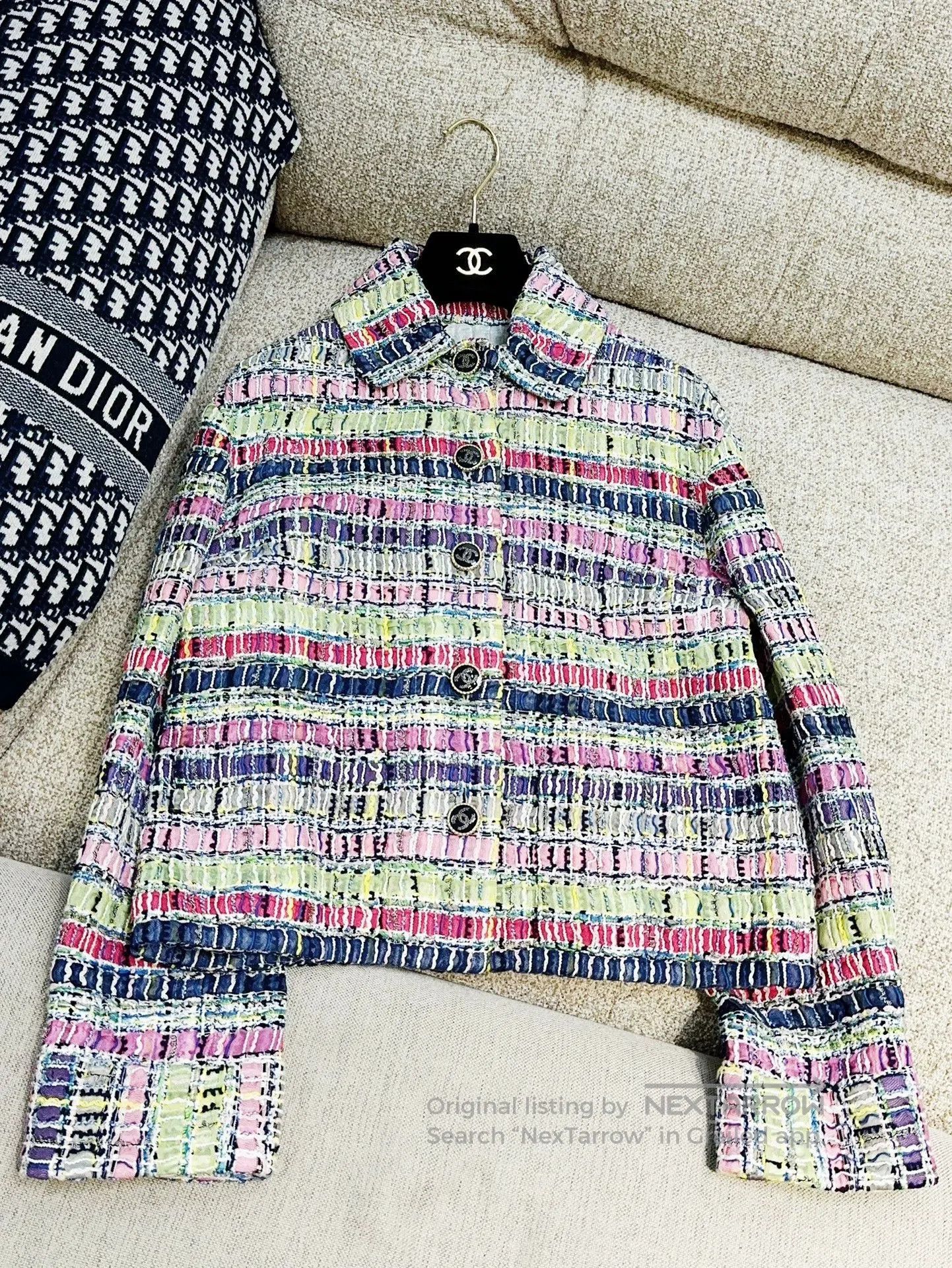 Chanel Chanel 21P Colorful Mosaic Short Jacket. Size US S / EU 44-46 / 1 - 1 Thumbnail