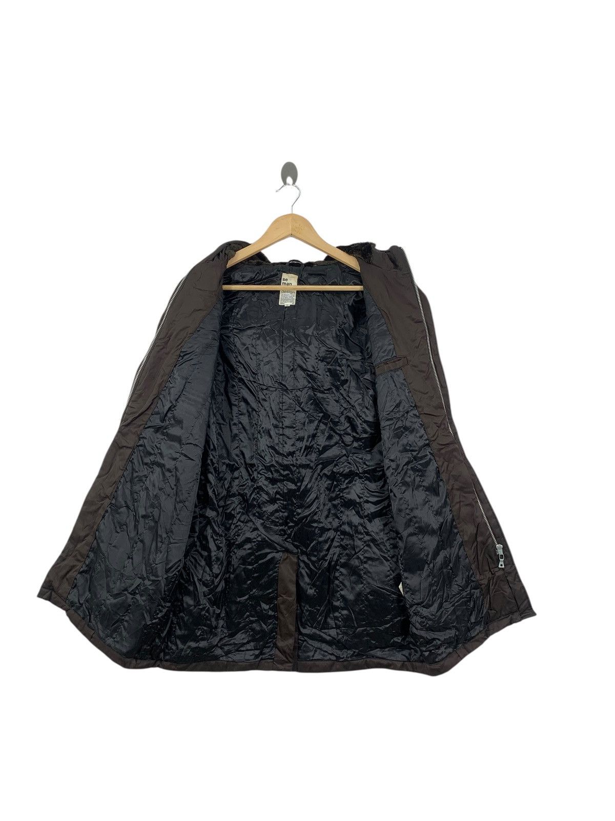 semanticdesign SEMANTICDESIGN JAPAN Quilted Puffer Winter Jacket Parka Size M / US 6-8 / IT 42-44 - 7 Thumbnail