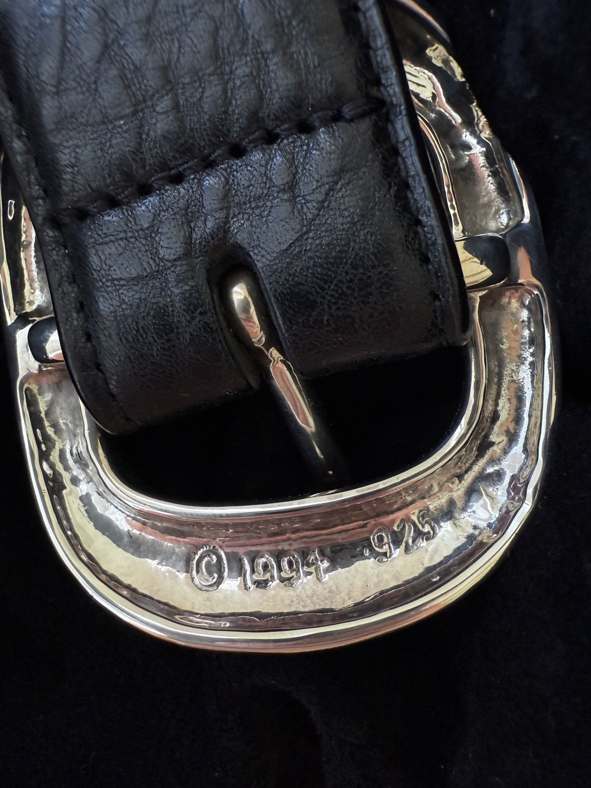 Chrome Hearts Chrome Hearts Gunslinger Belt NEW 1.5inch Size 32 - 18 Thumbnail