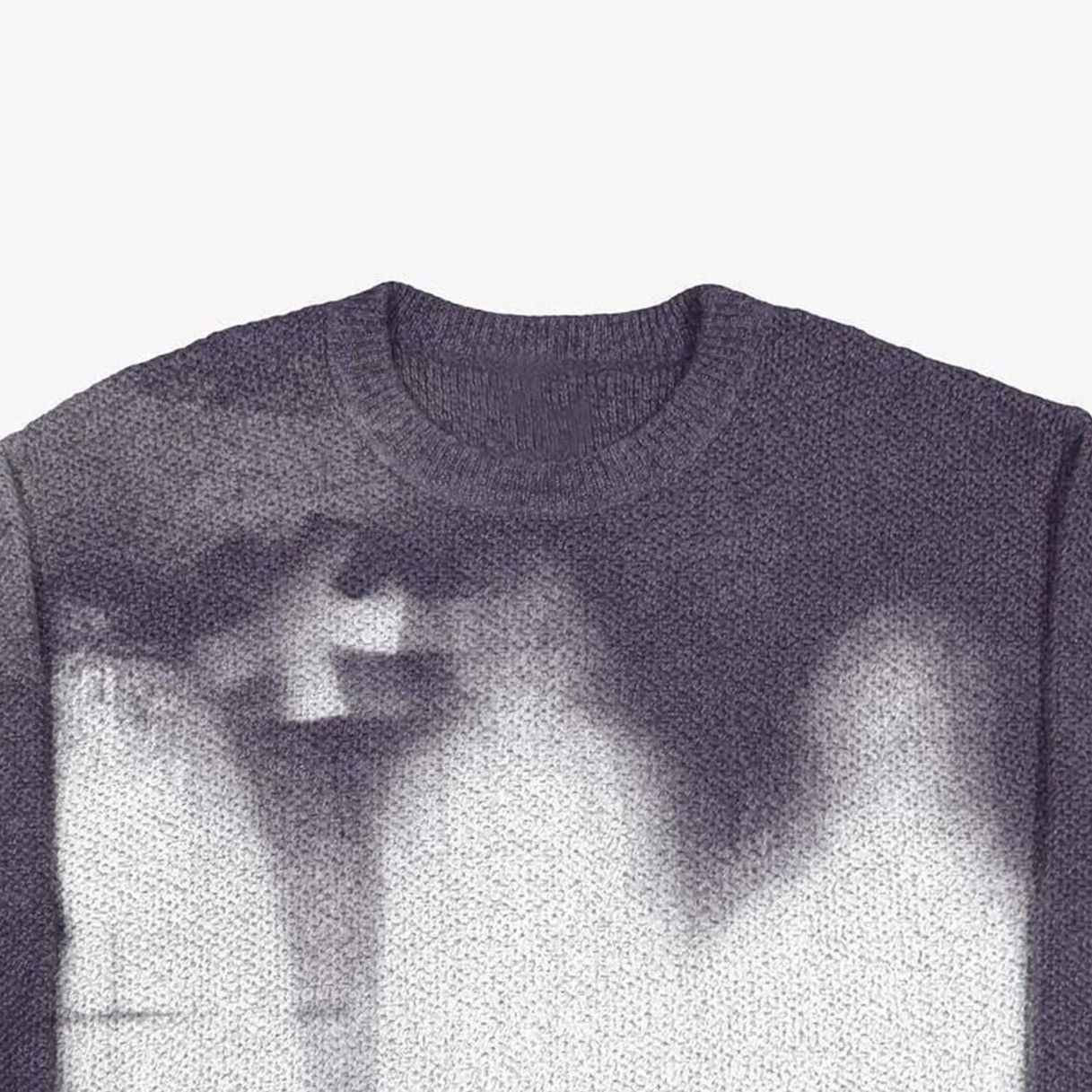 Designer × Japanese Brand Shadow people pattern printed sweater Size US XL / EU 56 / 4 - 3 Thumbnail