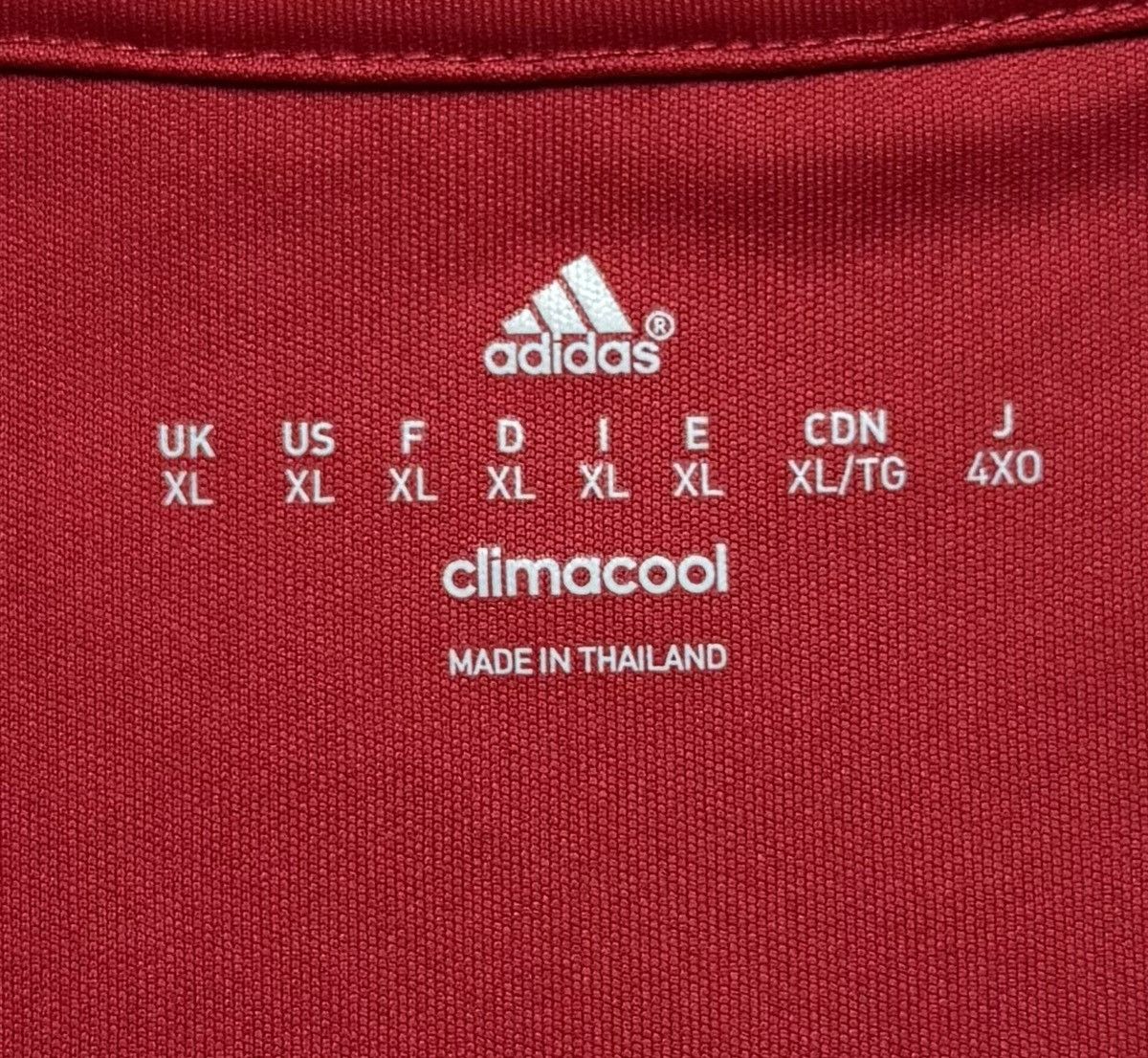 Adidas Manchester United 2015 2016 Home Shirt Soccer Jersey Adidas Size US XL / EU 56 / 4 - 9 Thumbnail