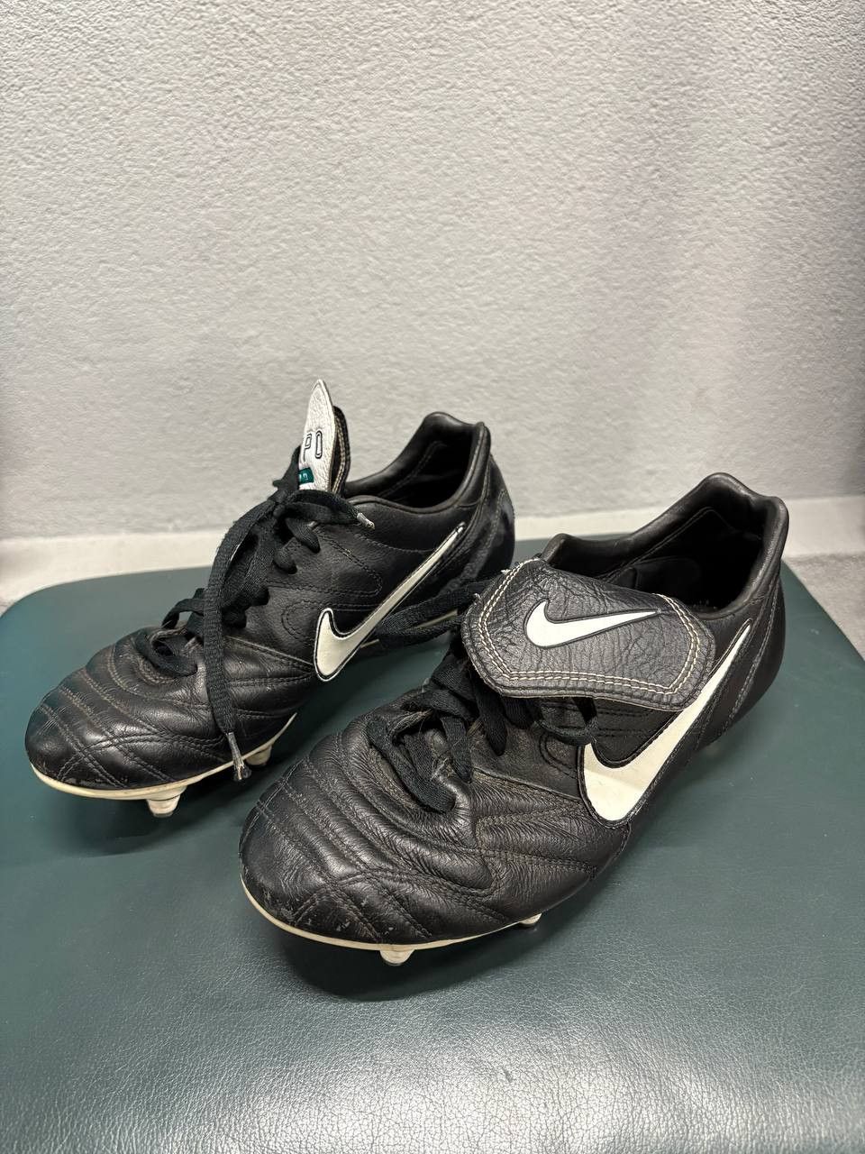 Nike × Vintage vintage 90s Nike Tiempo 1000 leather soccer