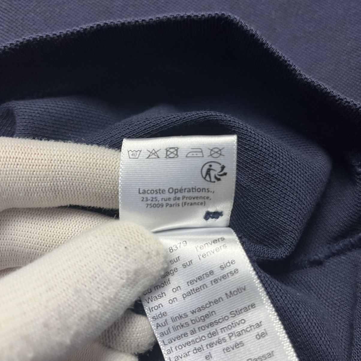Lacoste Vintage Lacoste Big Logo Polo Shirt Streetwear Designer Y2K Size US M / EU 48-50 / 2 - 8 Thumbnail