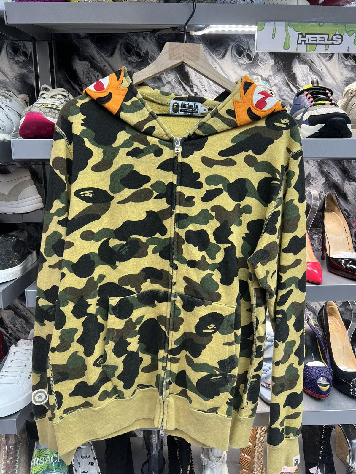 Bape Bape Shark Hoodie Full Zip Size US XL / EU 56 / 4 - 1 Thumbnail
