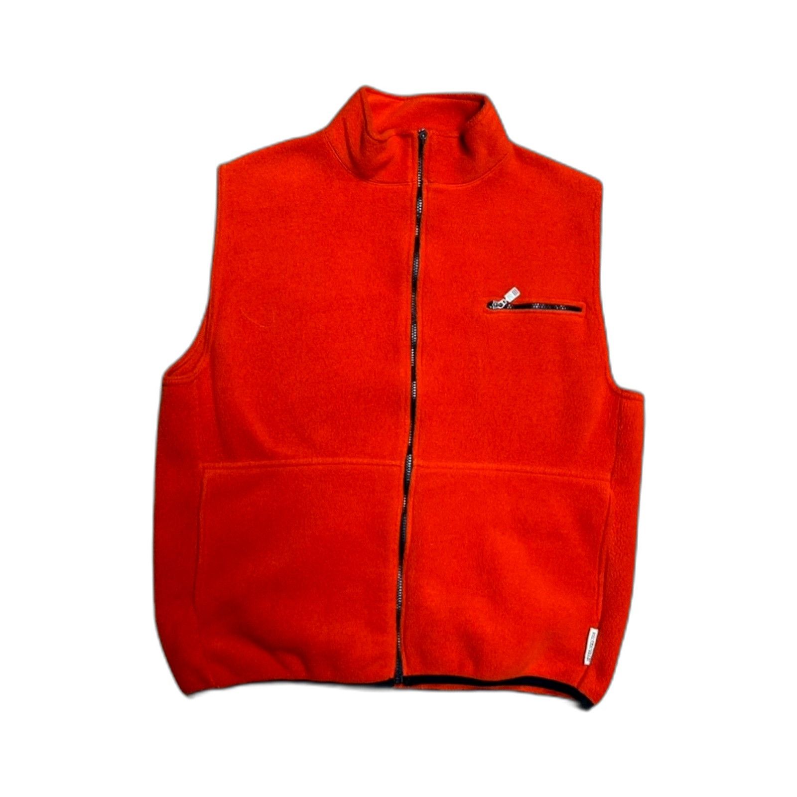 Russell Athletic Vintage Russell Athletic Mens XL Blank Full Zip Fleece Vest Size US XL / EU 56 / 4 - 1 Thumbnail