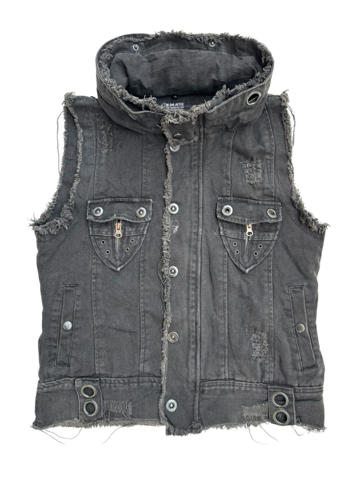 If Six Was Nine × Japanese Brand × Tornado Mart Bono Vest Denim Jacket Size US M / EU 48-50 / 2 - 1 Thumbnail