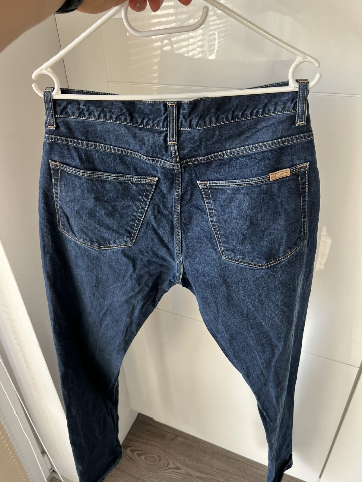 Carhartt Wip Carhartt WIP Blue Denim Selvage Vicious Pant Jeans Size US 32 / EU 48 - 4 Thumbnail