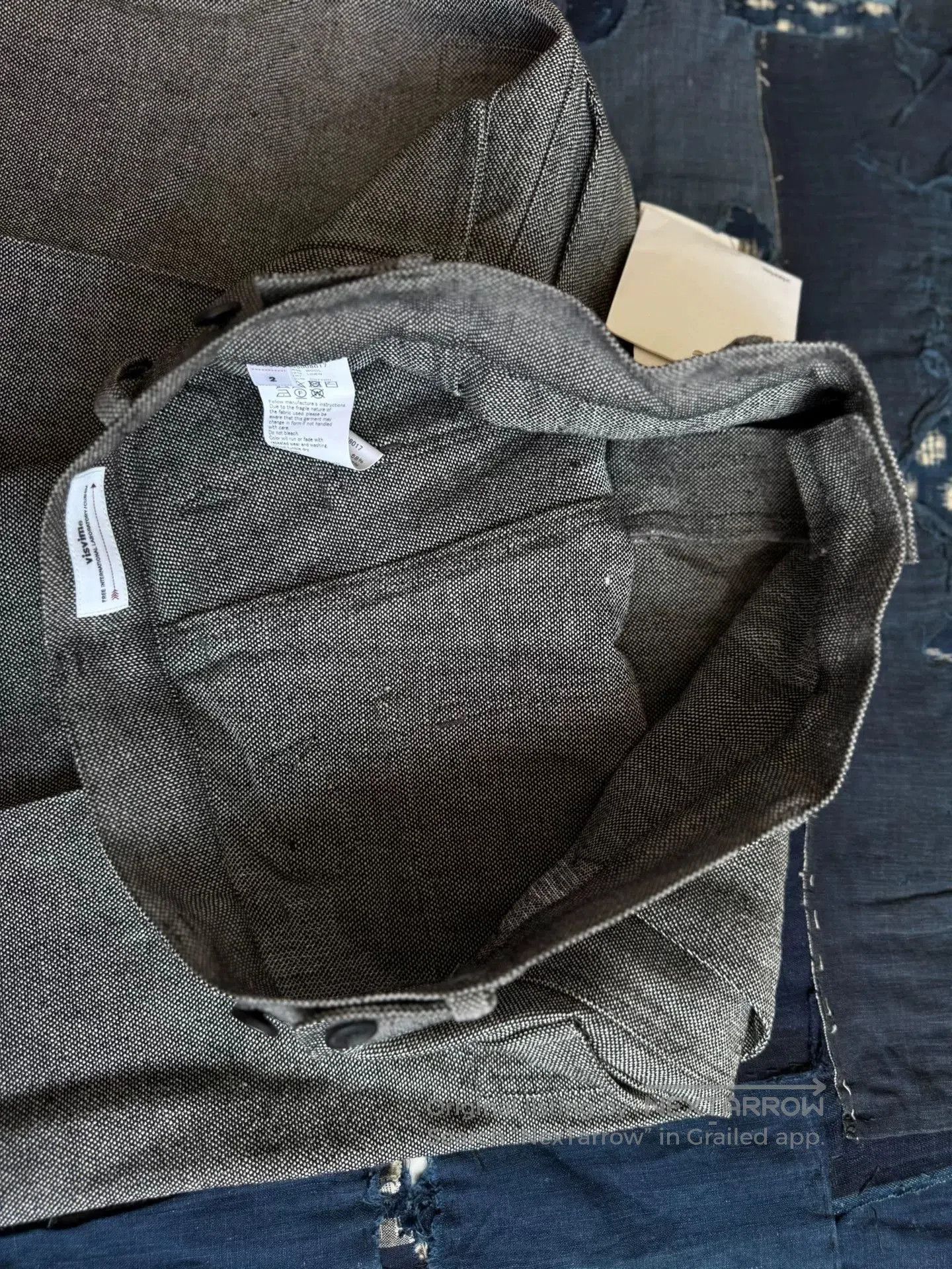 Visvim visvim 22aw alda pants grey color. Size US 42 / EU 58 - 8 Thumbnail