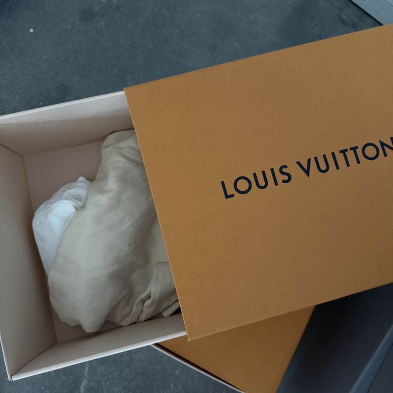 Louis Vuitton Louis Vuitton Denim and Leather Low-top Sneakers -2505 Size US 8 / IT 38 - 5 Thumbnail