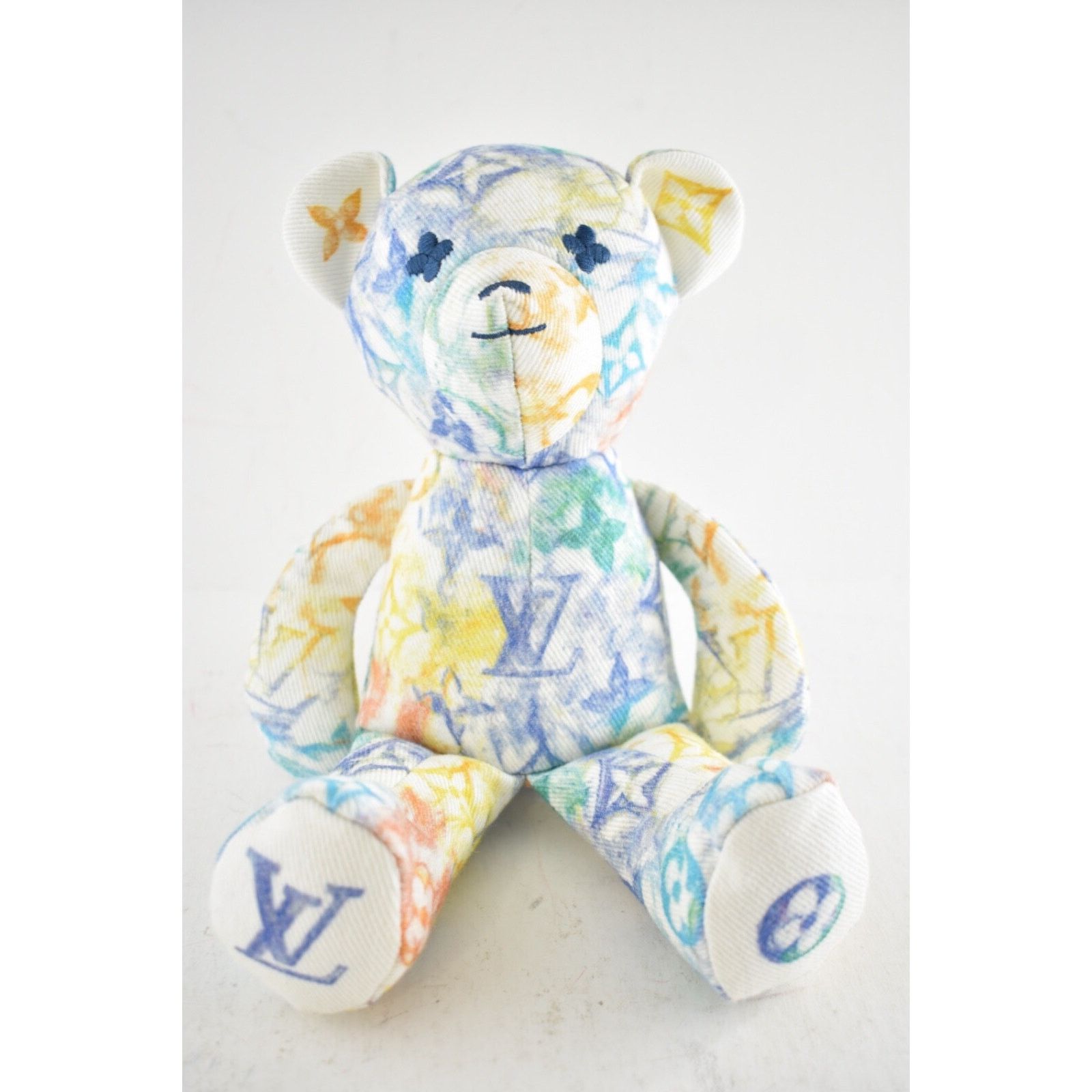Louis Vuitton Louis Vuitton Unicef Doudou Pastel Multicolor Teddy Bear Size ONE SIZE - 4 Thumbnail