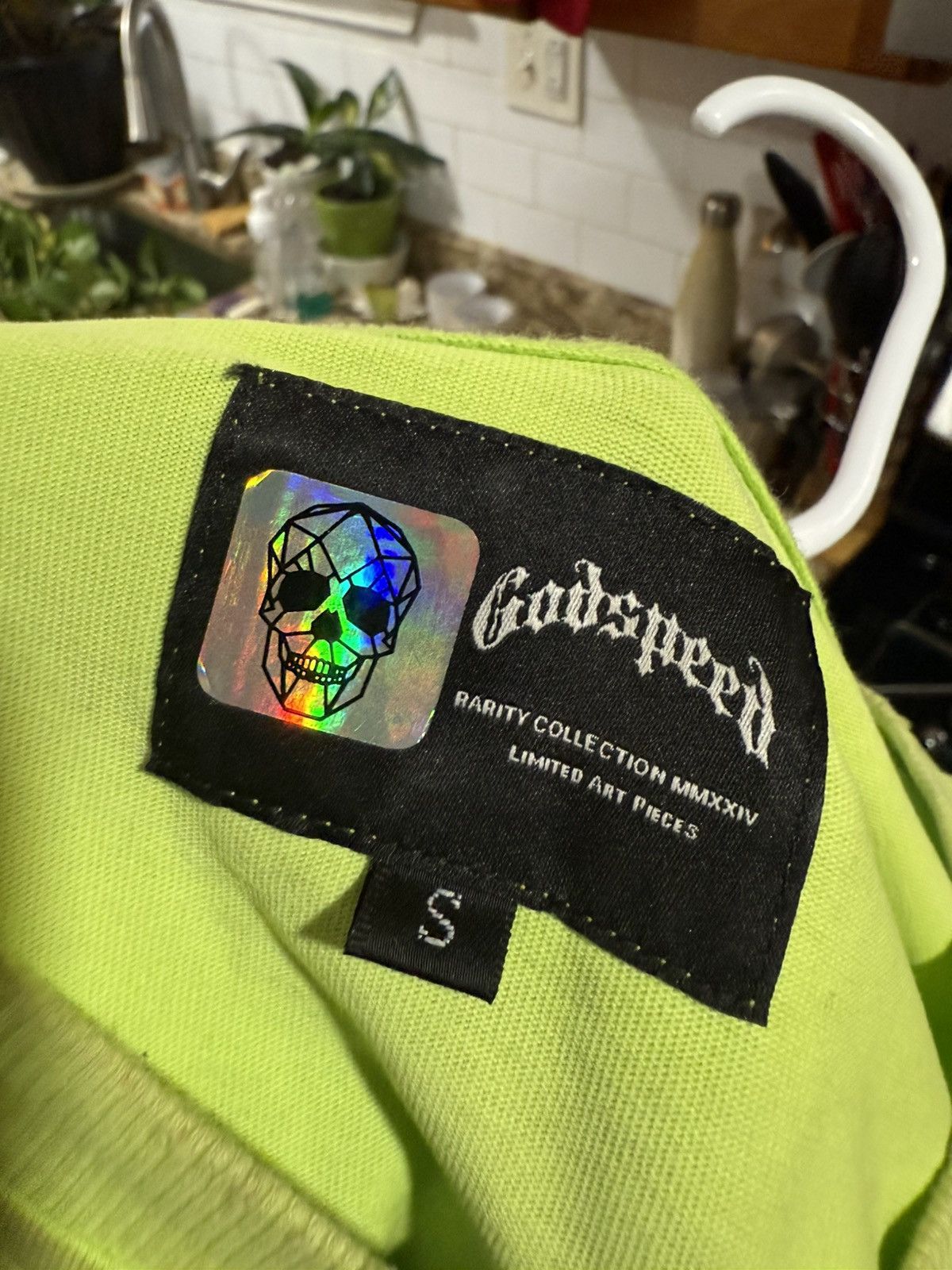 Godspeed Godspeed Vandal Tee Neon Green Size Small Size US S / EU 44-46 / 1 - 8 Thumbnail