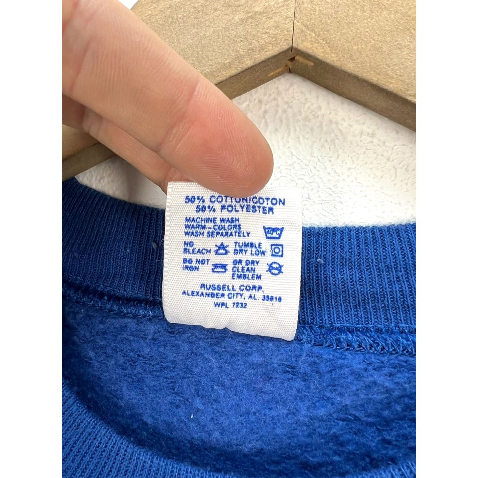 Jerzees VINTAGE Jerzees Sweatshirt Universal Studios Florida Blue L Men Crew Neck Long Sleeve 90s Pullover Size US L / EU 52-54 / 3 - 4 Thumbnail