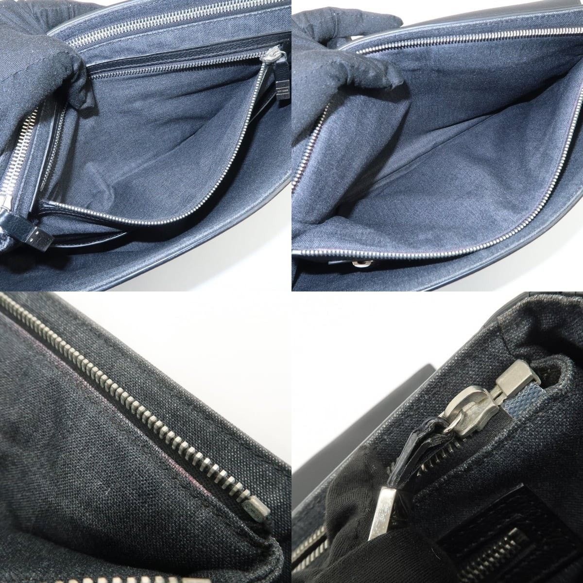 Christian Dior Monsieur Christian Dior Homme Calfskin Crossbody Bag Black Size ONE SIZE - 7 Thumbnail