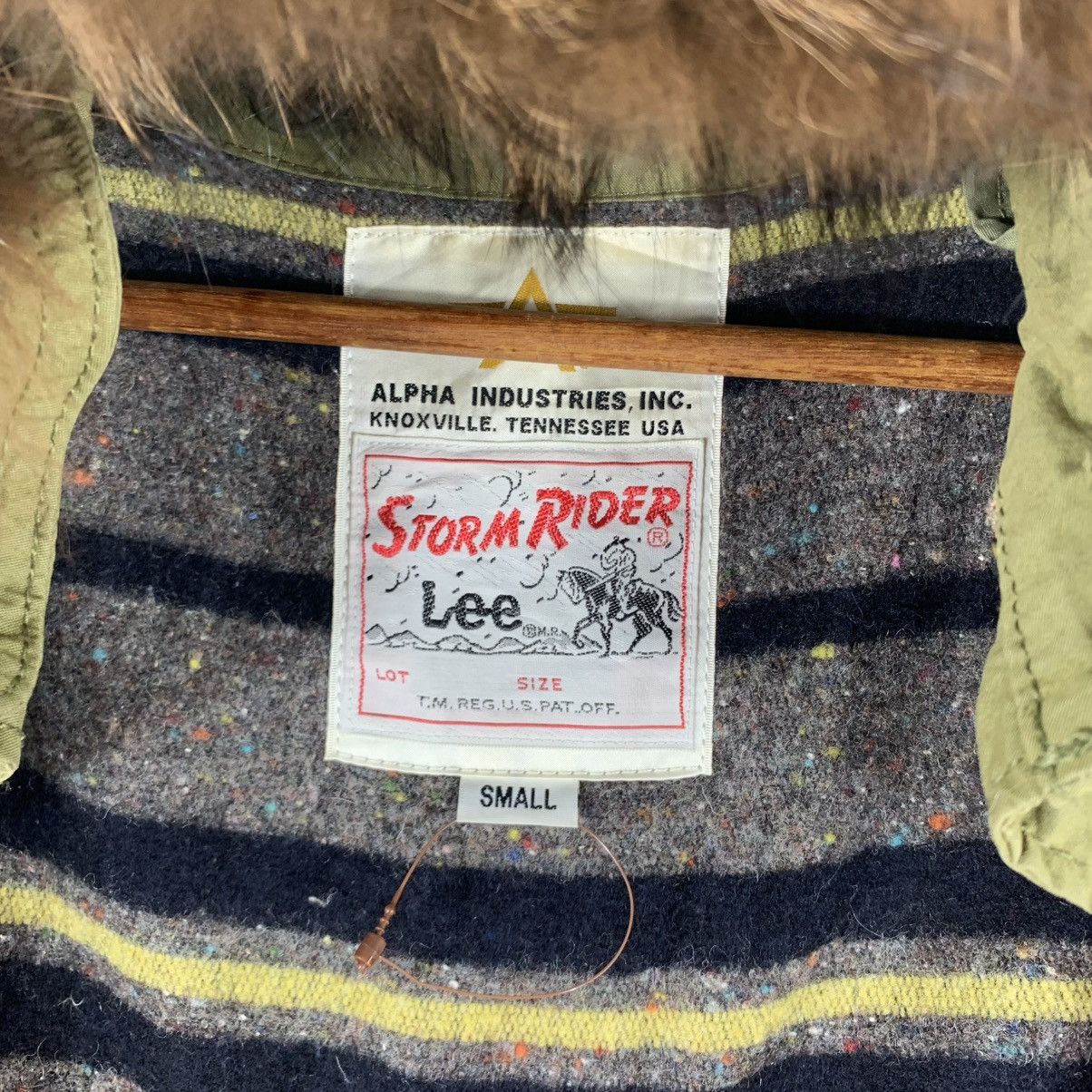 Alpha Industries × Lee VINTAGE ALPHA INDUSTRIES LEE STORM RIDERS PARKA JACKET Size S / US 4 / IT 40 - 9 Thumbnail