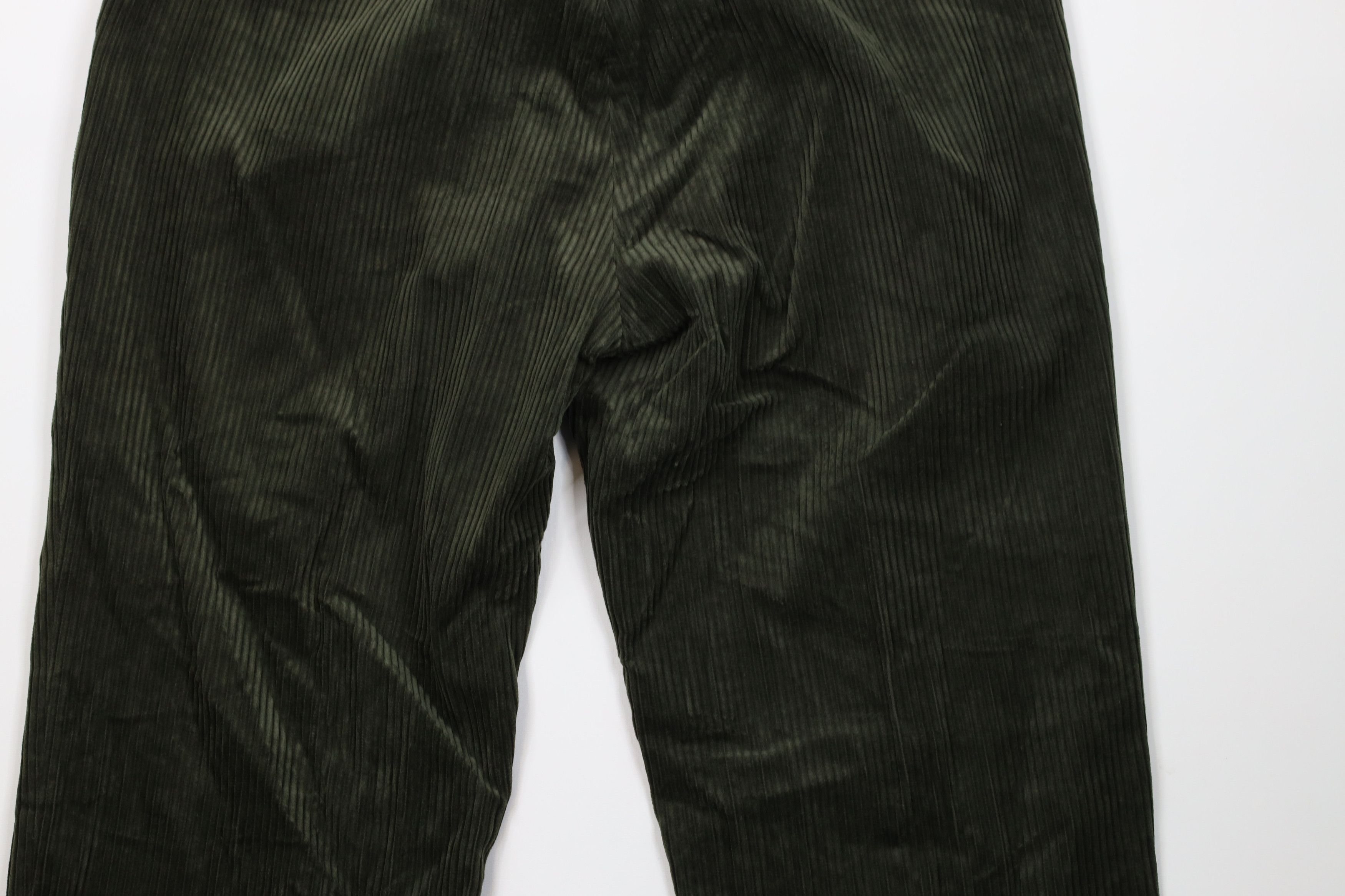 Vintage Vintage 90s Y2K Streetwear Wide Leg Chino Pants Green Size US 38 / EU 54 - 11 Thumbnail