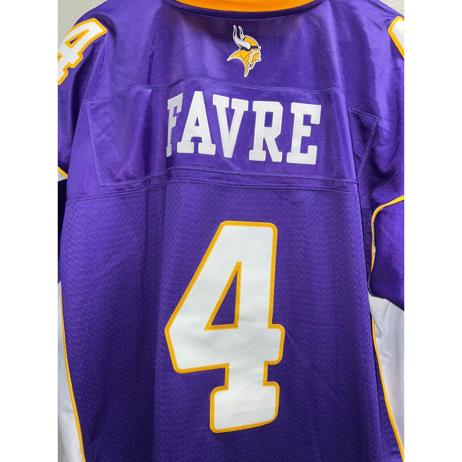Reebok Vintage Brett Favre Jersey Minnesota Vikings Reebok Mens 2XL Size US XXL / EU 58 / 5 - 7 Thumbnail
