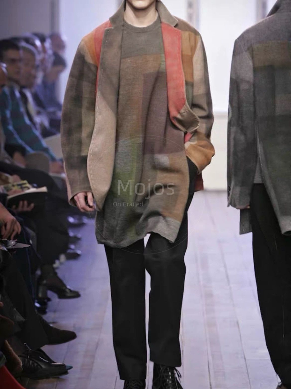 Yohji Yamamoto Yohji Yamamoto Pour Homme 05AW Cube Print Jacket-2508 Size US L / EU 52-54 / 3 - 9 Thumbnail