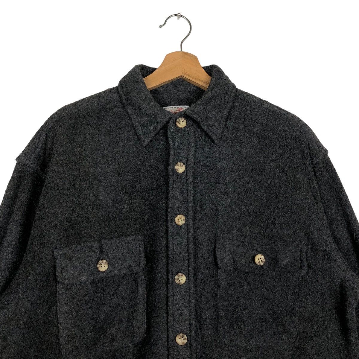 Japanese Brand 🔥90’s Vintage Wool Work Jacket Machope Issey Miyake Size US L / EU 52-54 / 3 - 3 Thumbnail