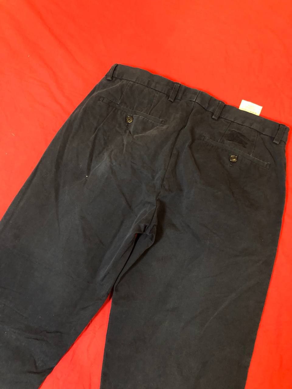 Burberry Burberry London Mens Straight Leg Trousers chino Pants Size US 34 / EU 50 - 4 Thumbnail