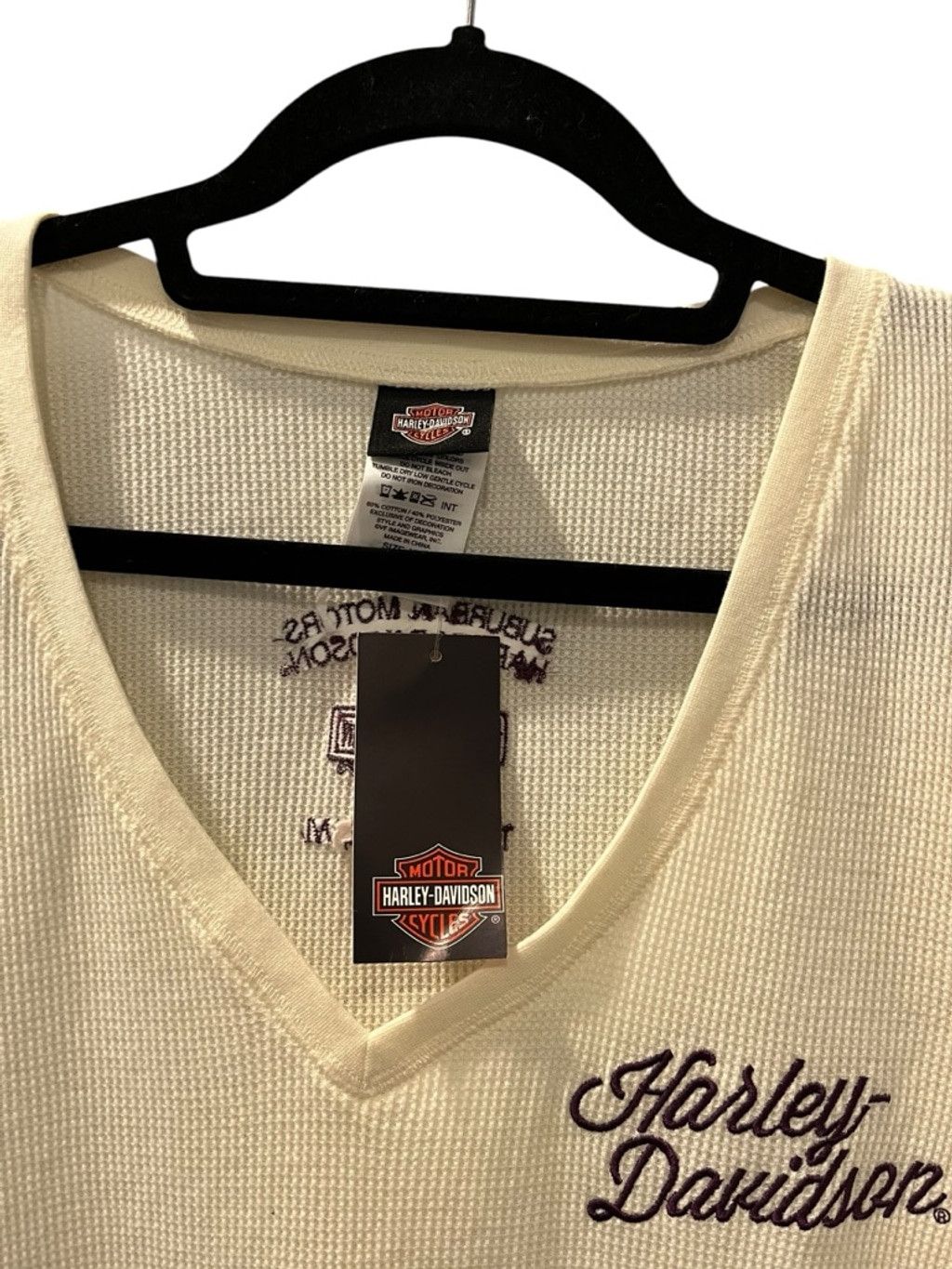 Harley Davidson Harley Davidson NWT Embroidered Long Sleeve Shirt Size 2XL Size XXL / US 16-18 / IT 52-54 - 4 Thumbnail