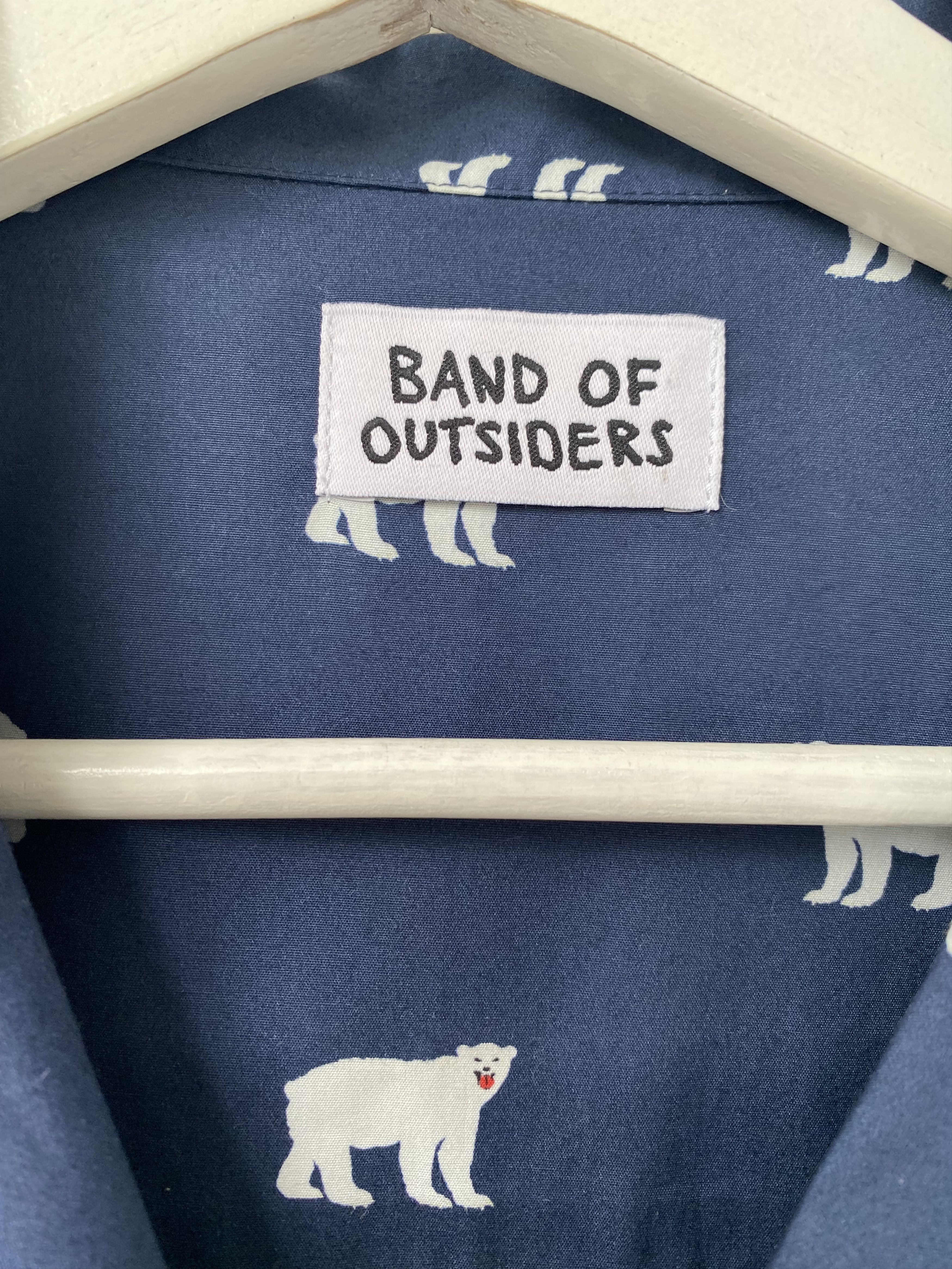 Band Of Outsiders polar bear print bowling shirt Size US XL / EU 56 / 4 - 3 Thumbnail