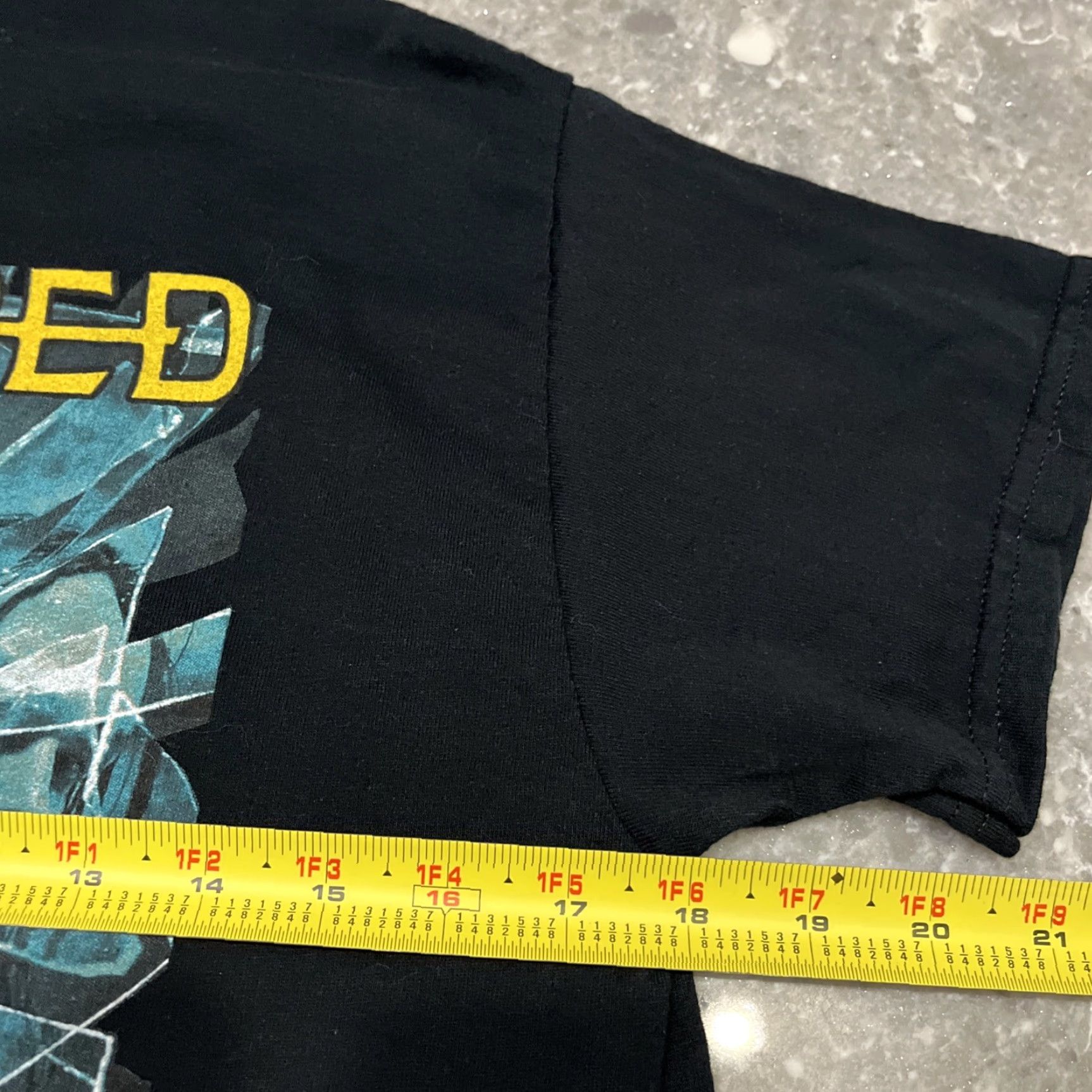 Vintage Disturbed The Sickness 25th Anniversary Tour Graphic Band T Shirt Medium Mens Black Cotton Crew Neck Short Sleeve Suna Vintage No Size US M / EU 48-50 / 2 - 4 Thumbnail