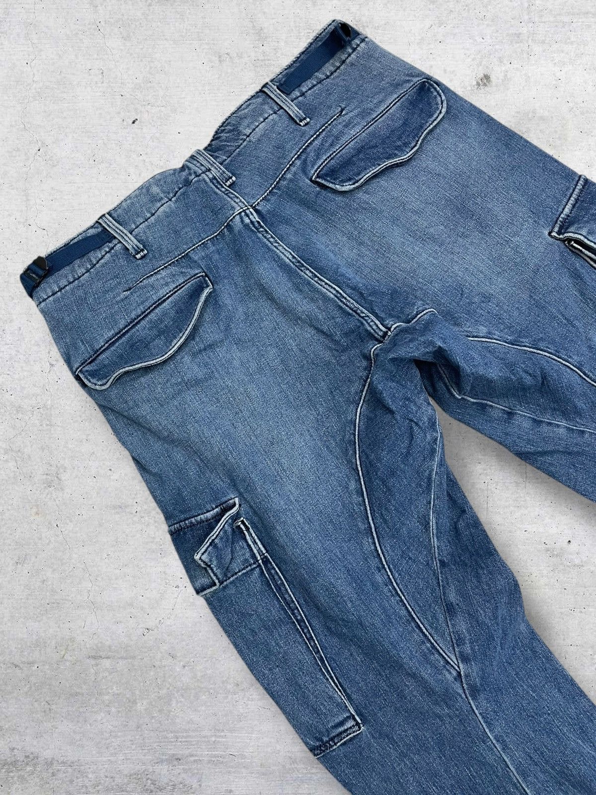 Levi's Vintage Clothing VINTAGE ENGINEERED LEVIS USA DESIGNER TWISTED CARGO DENIM Size US 31 - 14 Thumbnail