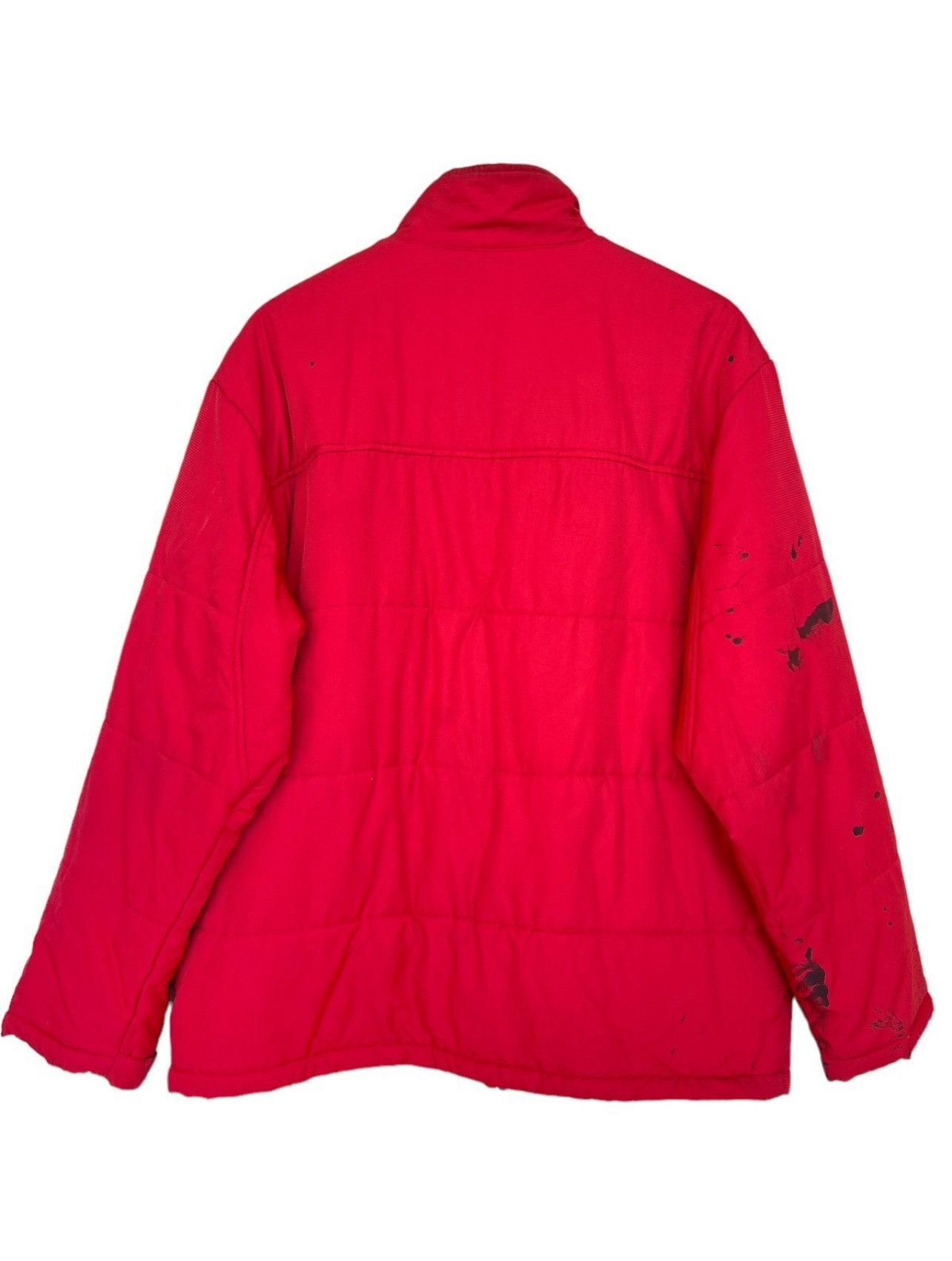 Nike Vintage Nike Down Puffer Distressed Splash Travis Jacket Size US L / EU 52-54 / 3 - 2 Thumbnail