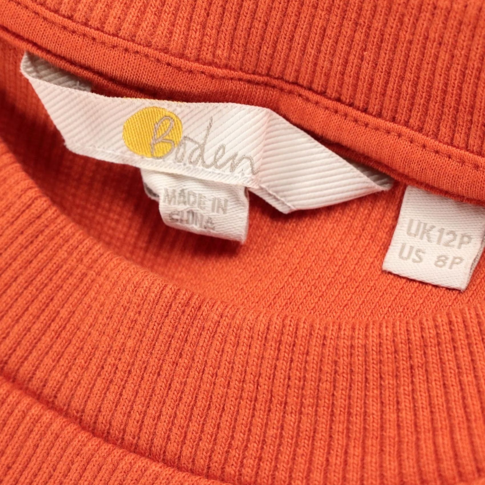 Boden Boden sleeveless jersey cotton tank dress Midi Petites 8 Orange Women Sleeveless Crew Neck Knit Jersey Sheath 90s? Size M / US 6-8 / IT 42-44 - 5 Thumbnail