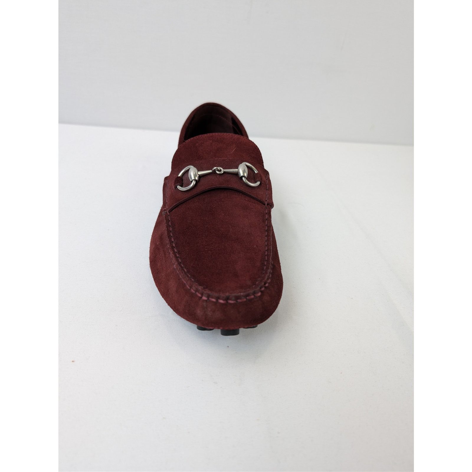 Gucci o1rshd1 Moccasin Leather Suede Sweet Loafers Shoe boots Size US 12.5 / EU 45-46 - 14 Thumbnail
