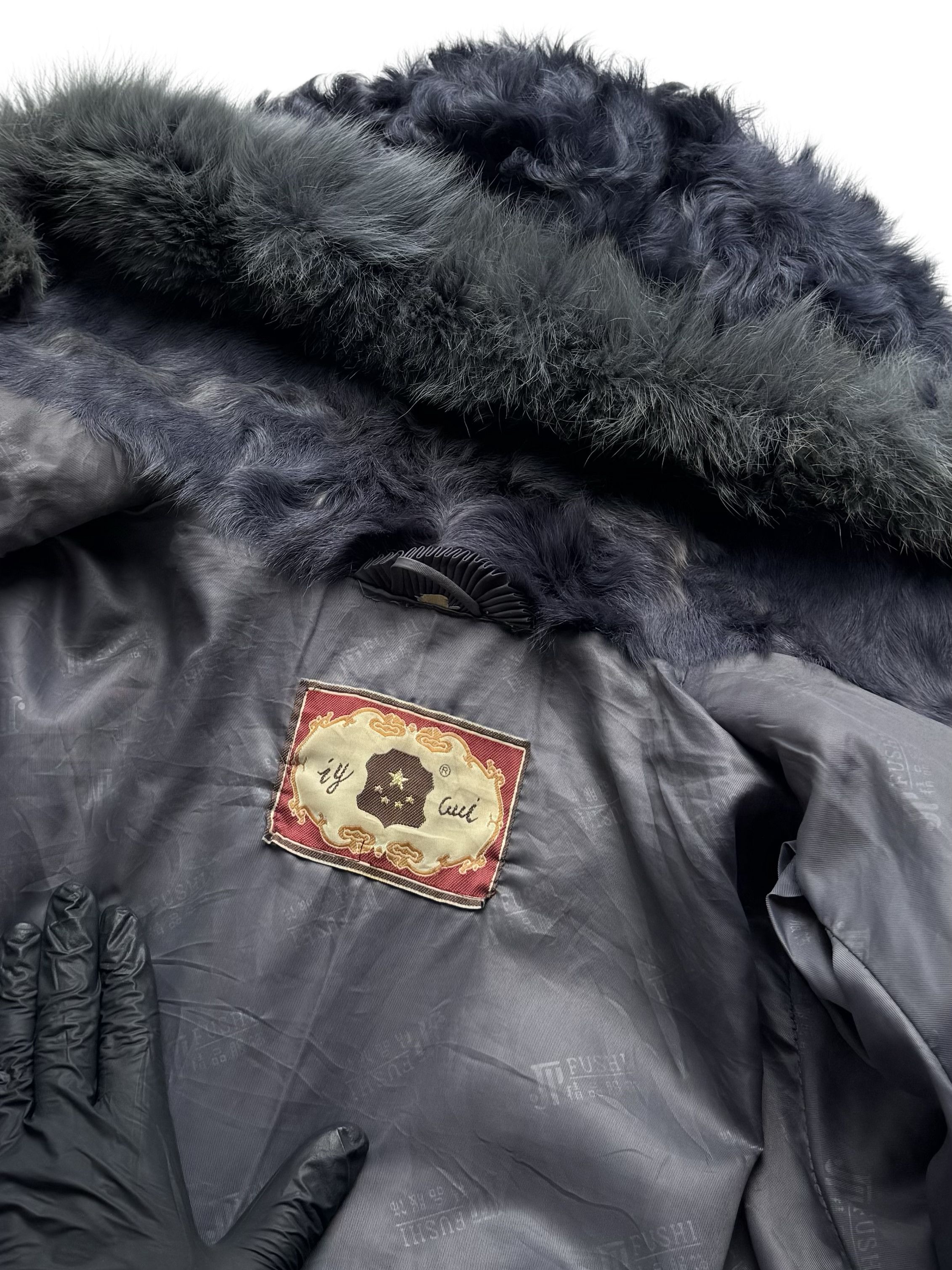 Vintage Vintage Real Fur Hooded Coat Size XL / US 12-14 / IT 48-50 - 20 Thumbnail