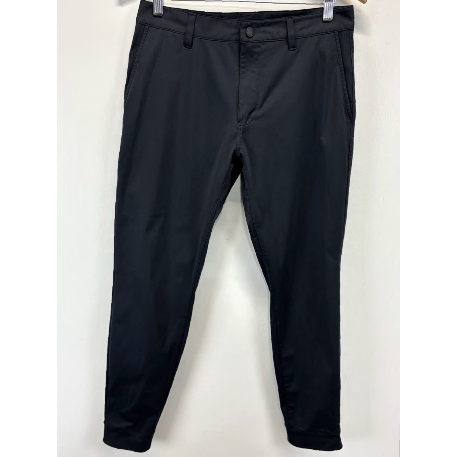Rhone Rhone Mens Street Commuter Pants Black 30X29 Zip Ankle Performance Stretch Jeans? Size US 30 / EU 46 - 2 Thumbnail