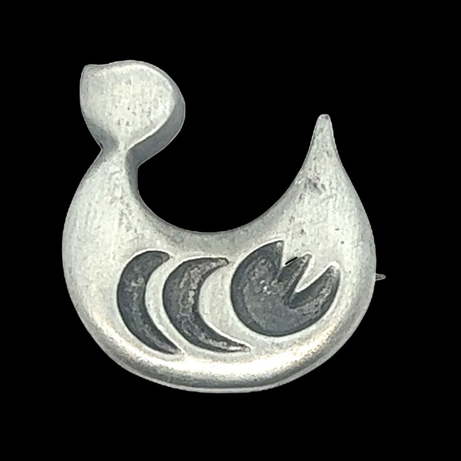 & Other Stories Vintage Signed RC Alaskan Seal Pin Brooch Size ONE SIZE - 1 Thumbnail