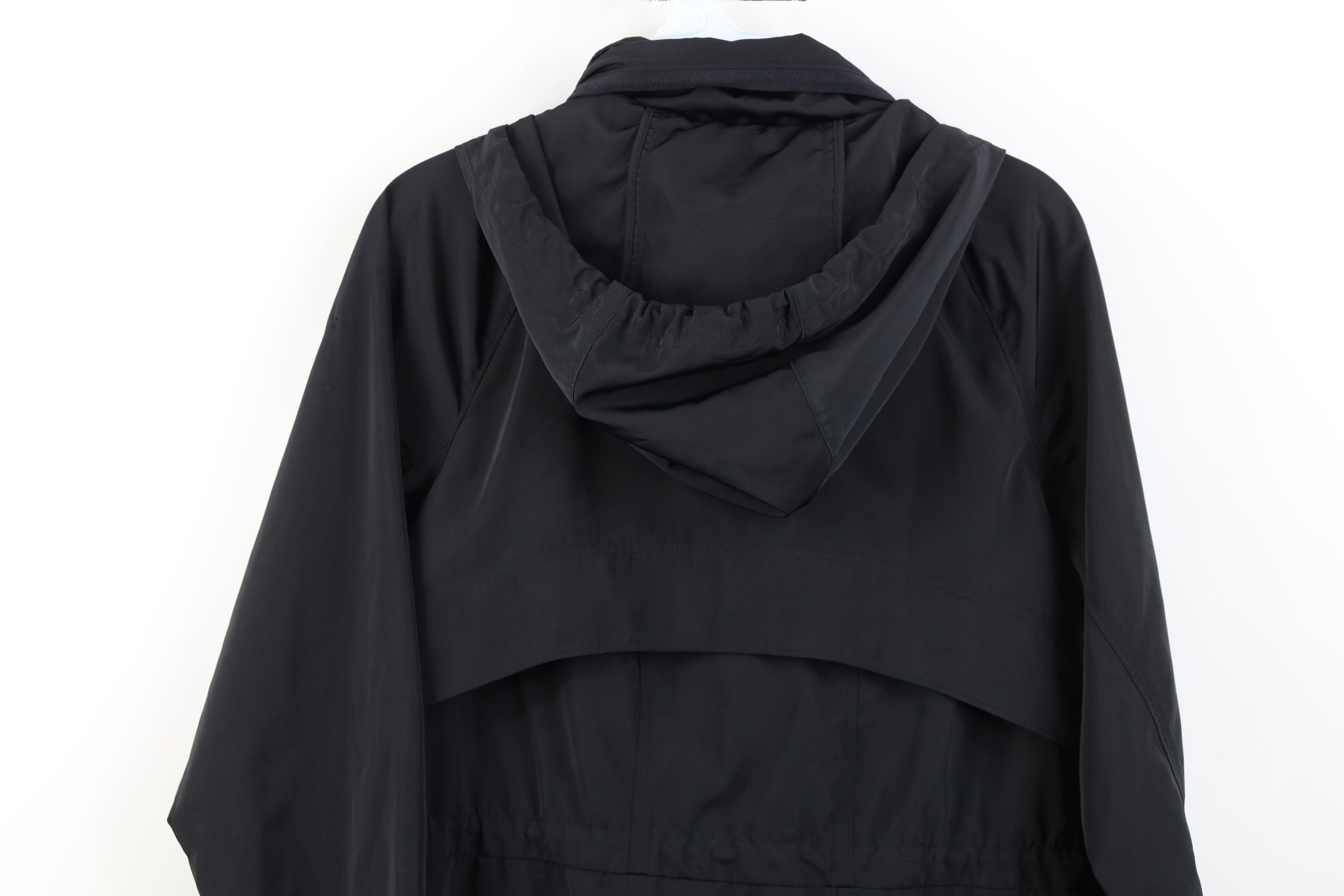 Athleta Athleta Resistant Drip Drop Hooded Rain Jacket Parka Black Size S / US 4 / IT 40 - 12 Thumbnail