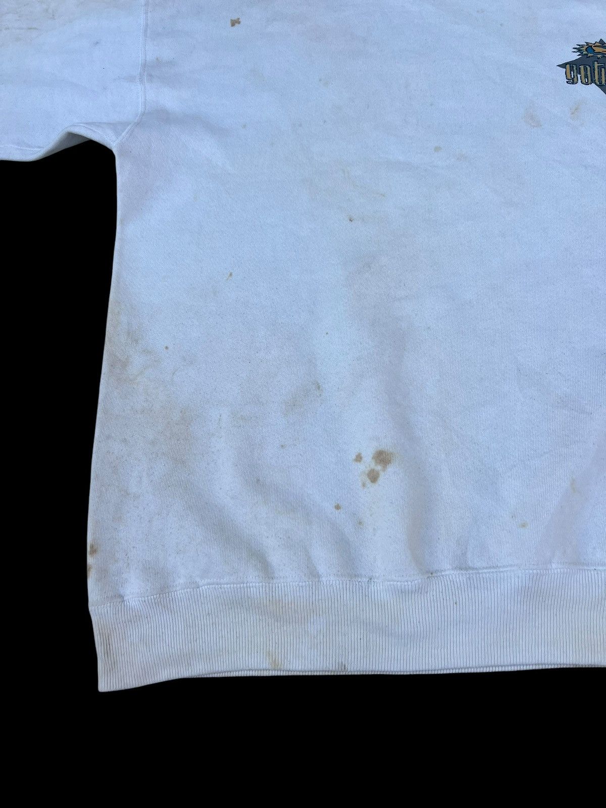 Gotcha Ageing Dirty Stains Vintage 90s Gotcha Sweatshirt Size US L / EU 52-54 / 3 - 8 Thumbnail