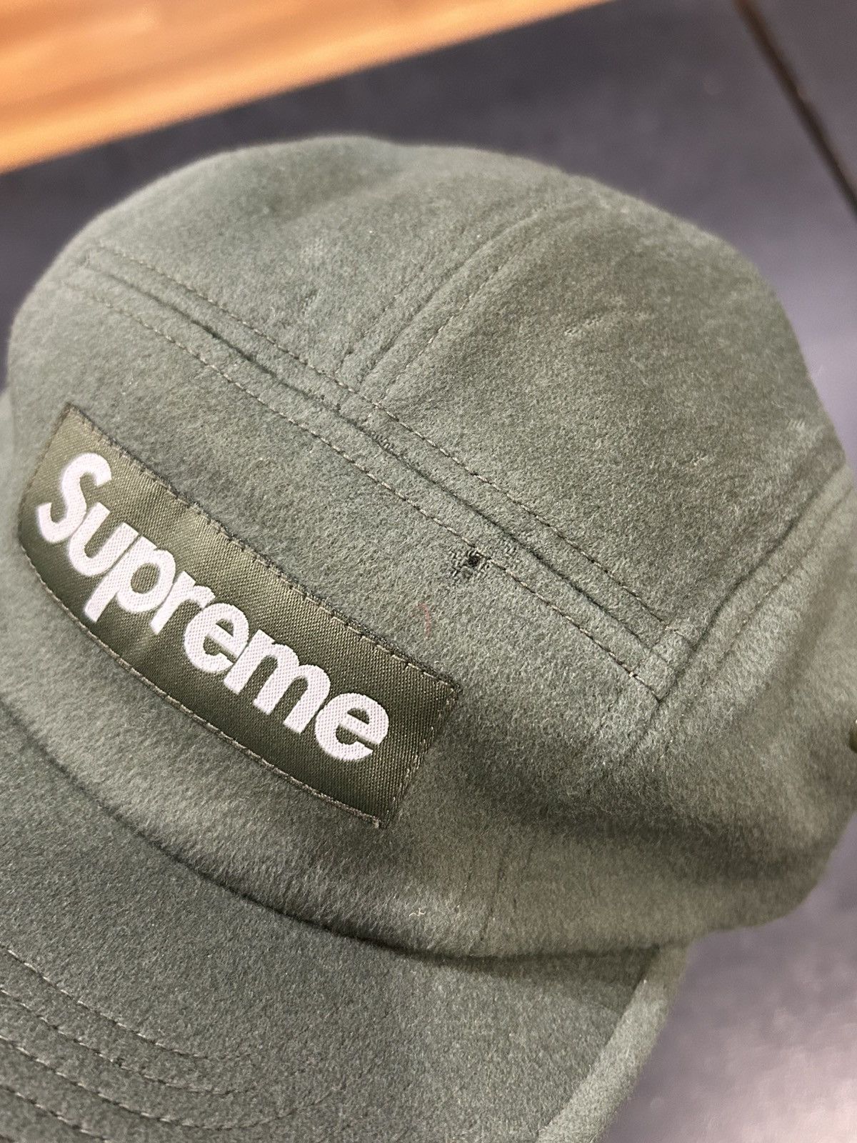 Supreme Supreme Loro Piana Camp Cap Green Size ONE SIZE - 4 Thumbnail