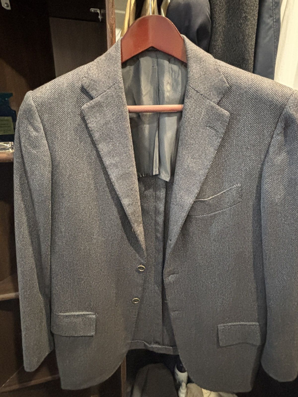 Kiton Kiton 48EU/38US sport jacket 100% cashmere Size 38R - 1 Thumbnail