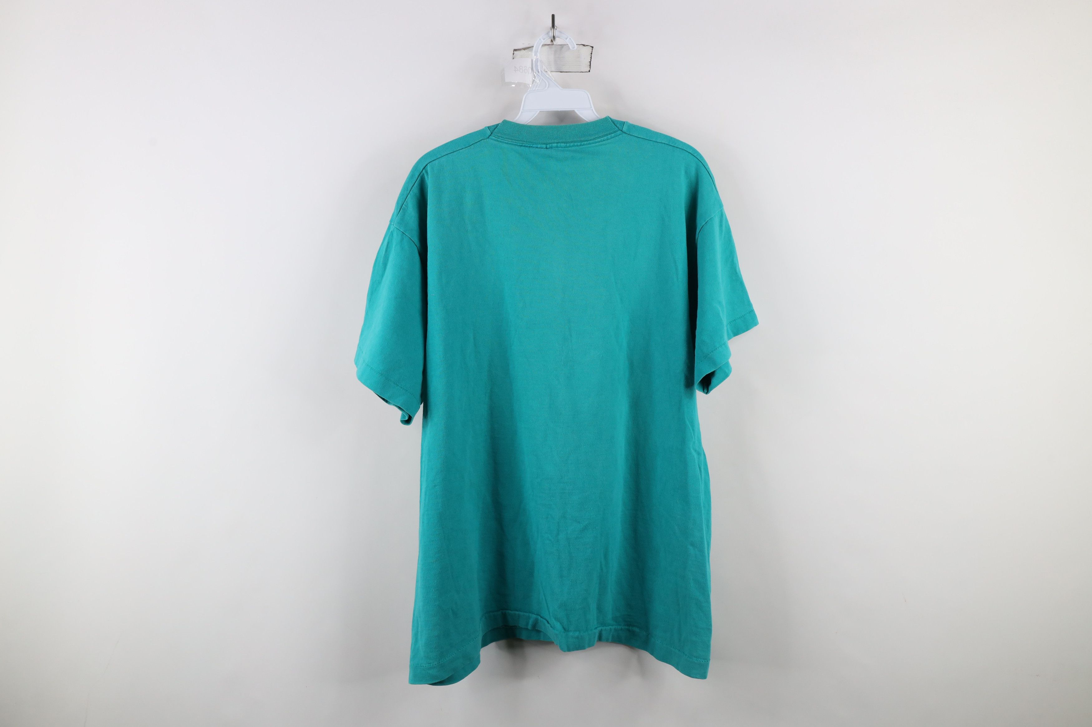 Vintage Vintage 90s Miami Dolphins Football Short Sleeve T-Shirt Size US XL / EU 56 / 4 - 8 Thumbnail