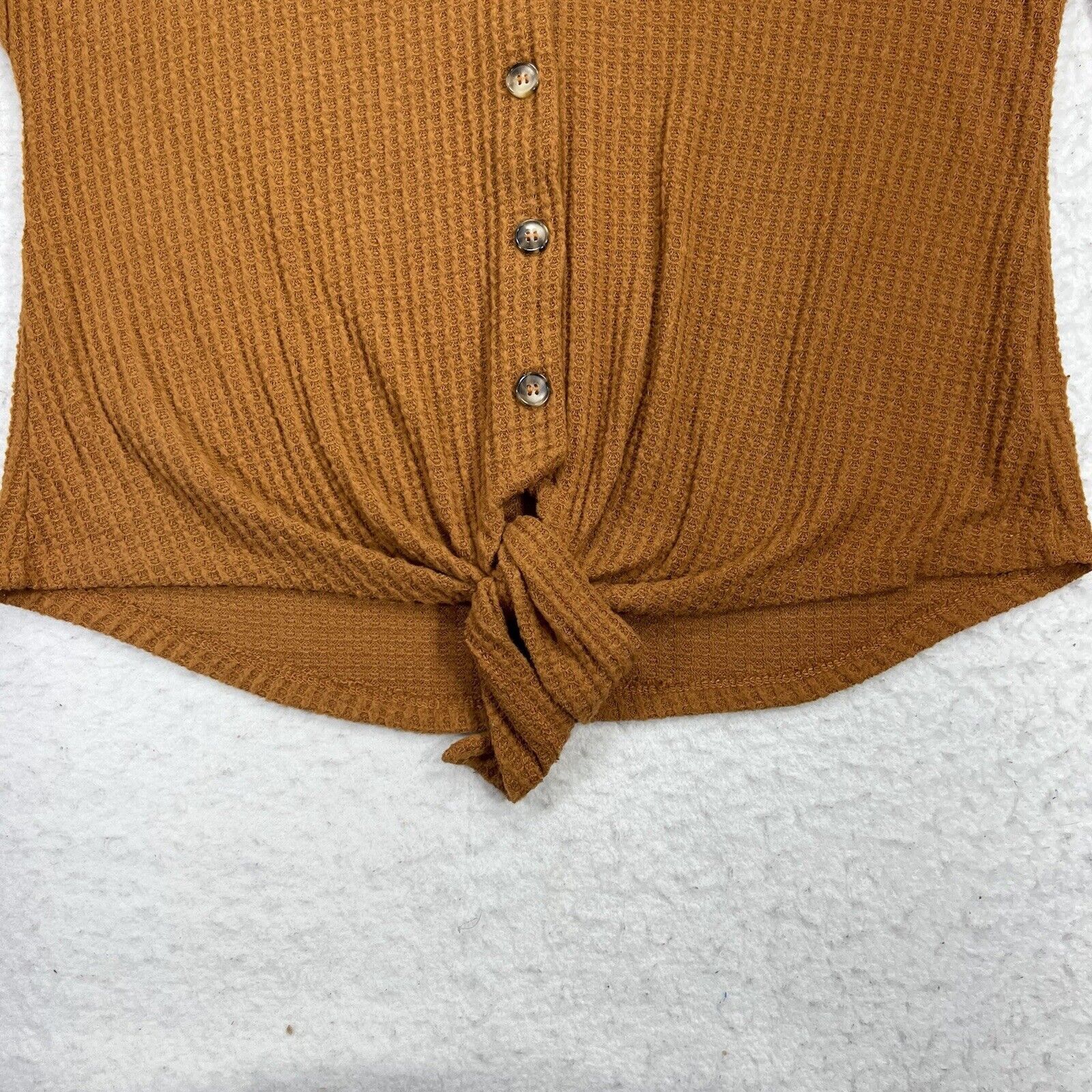 Other Another Reason Small Button Down Orange Sweater Tie Front Size S / US 4 / IT 40 - 4 Thumbnail