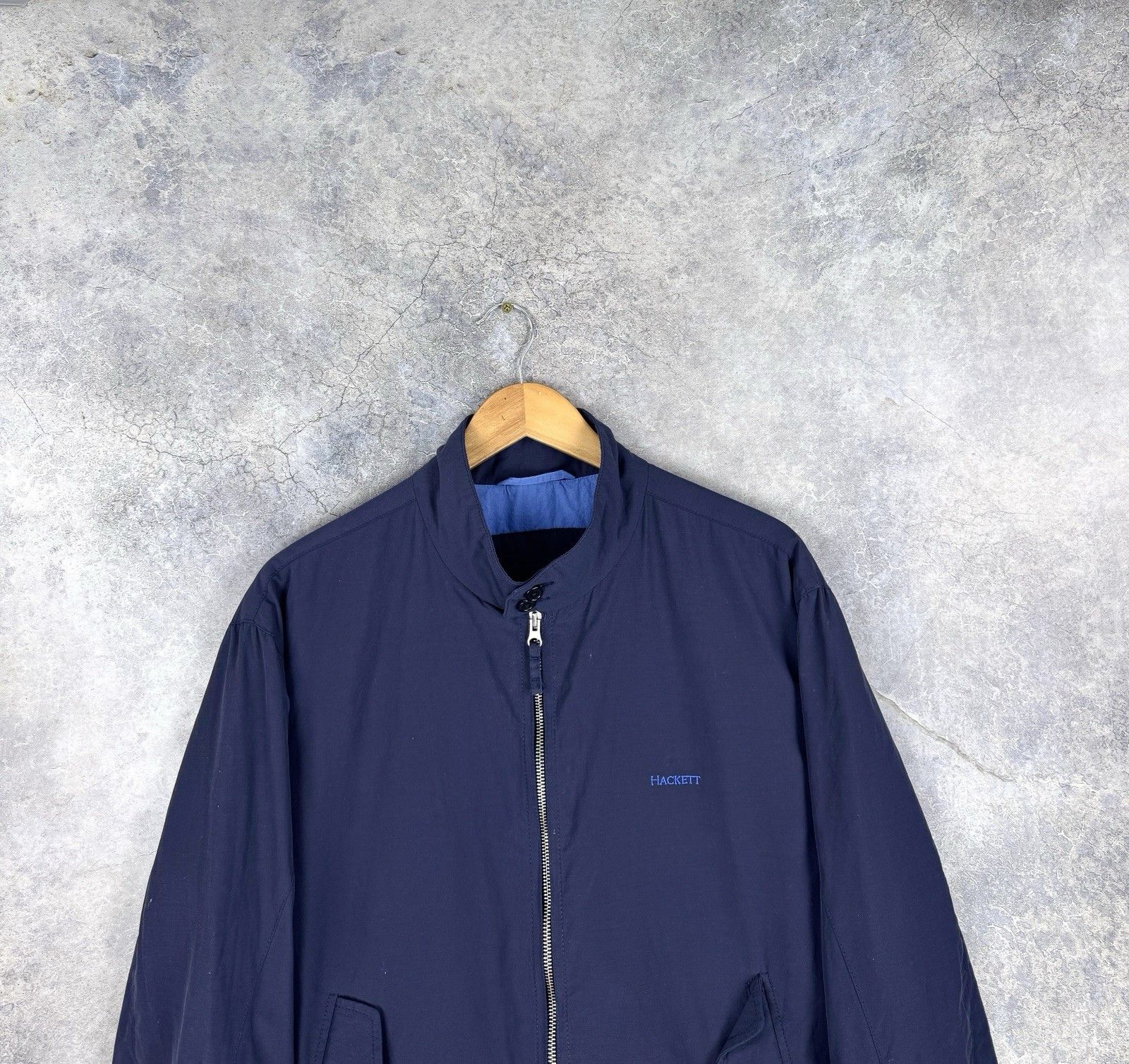 Hackett Hackett London Navy Men’s Jacket Size US M / EU 48-50 / 2 - 2 Thumbnail