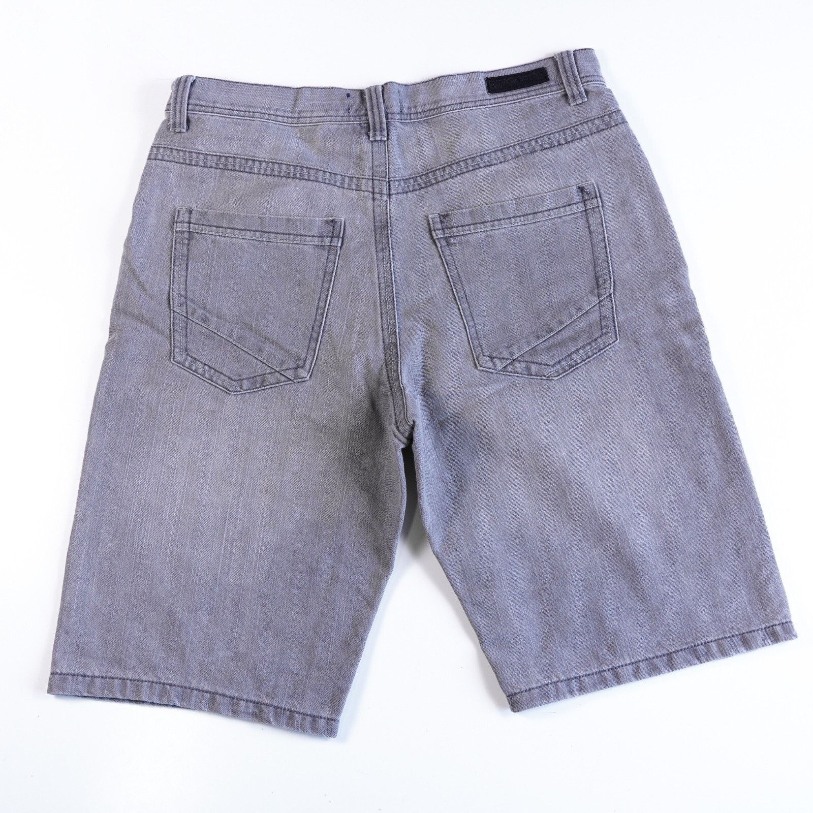 Ring Of Fire Ring of Fire Cotton Denim Jean Shorts Wide Leg Size 32 Gray Size US 32 / EU 48 - 9 Thumbnail