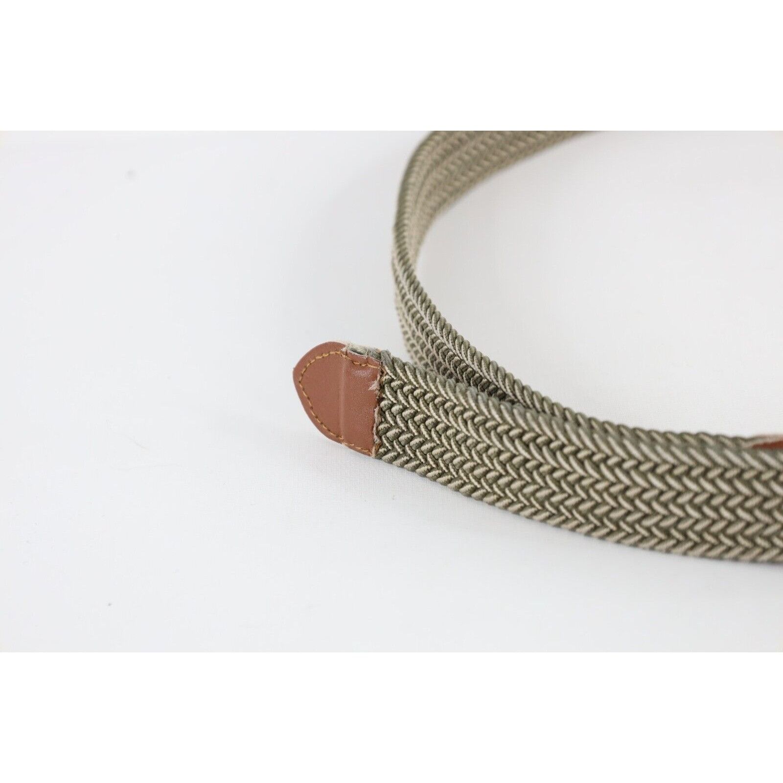 Vintage Deadstock Vintage 90s Streetwear Braided Stretch Webbed Belt Size ONE SIZE - 3 Thumbnail