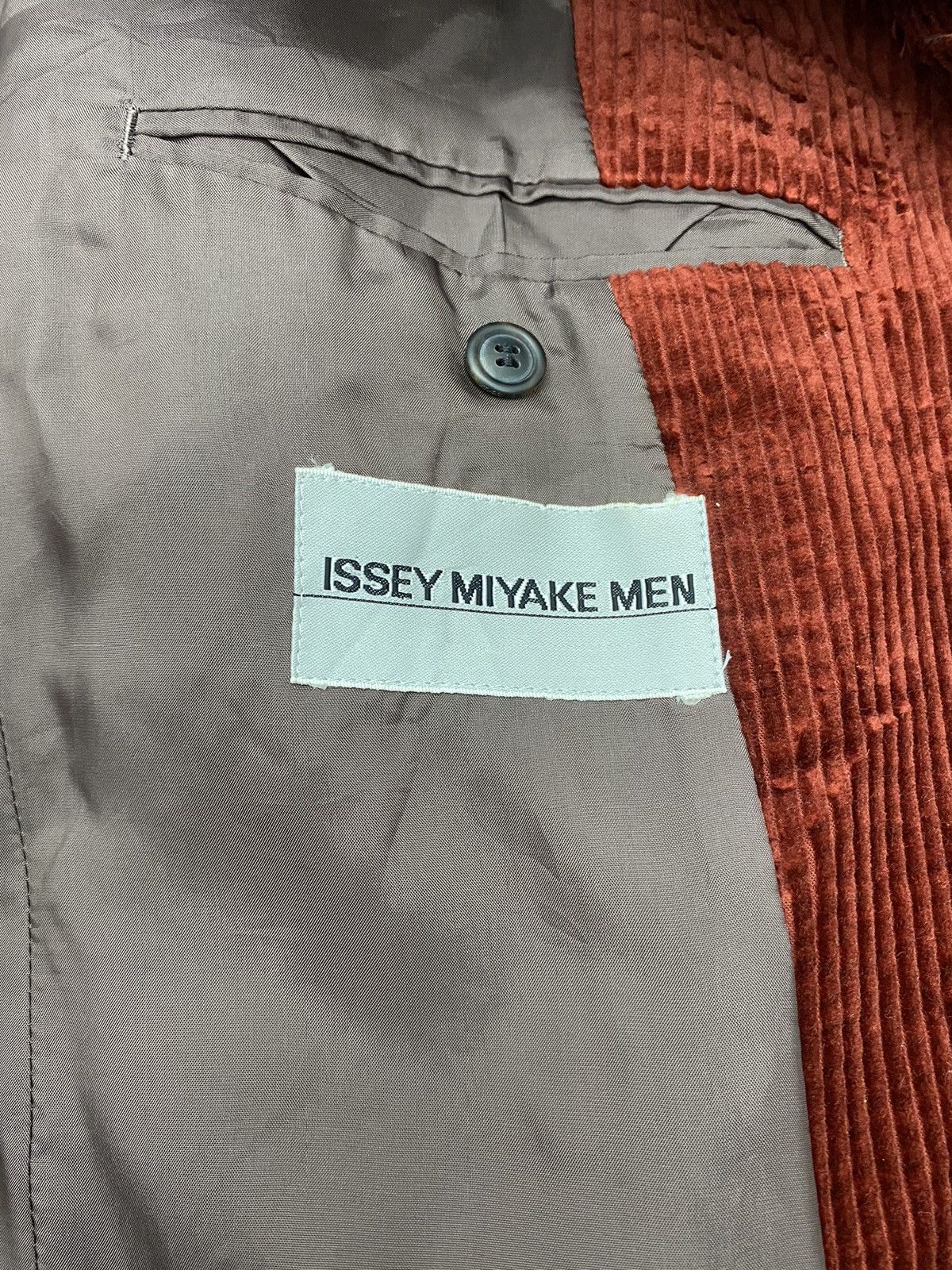 Issey Miyake ARCHIVE💥ISSEY MIYAKE MEN CURDUROY JACKET Size US L / EU 52-54 / 3 - 7 Thumbnail