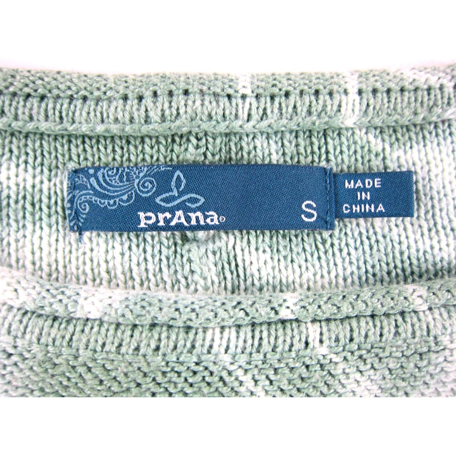 Prana prAna Green Tie Dye Long Sleeve Wrap Knit Sweater Woman Small Shirt Womens Size S / US 4 / IT 40 - 3 Thumbnail