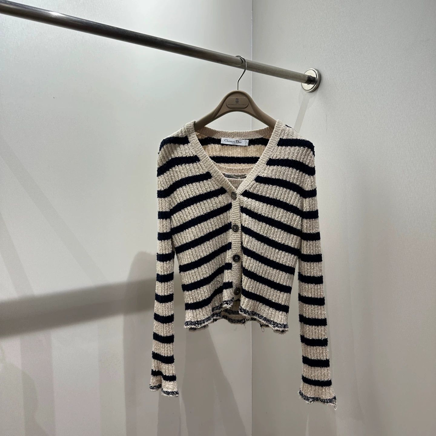 Christian Dior Monsieur Dior mar594 striped anchor knit set 34 Size XS / US 0-2 / IT 36-38 - 1 Thumbnail